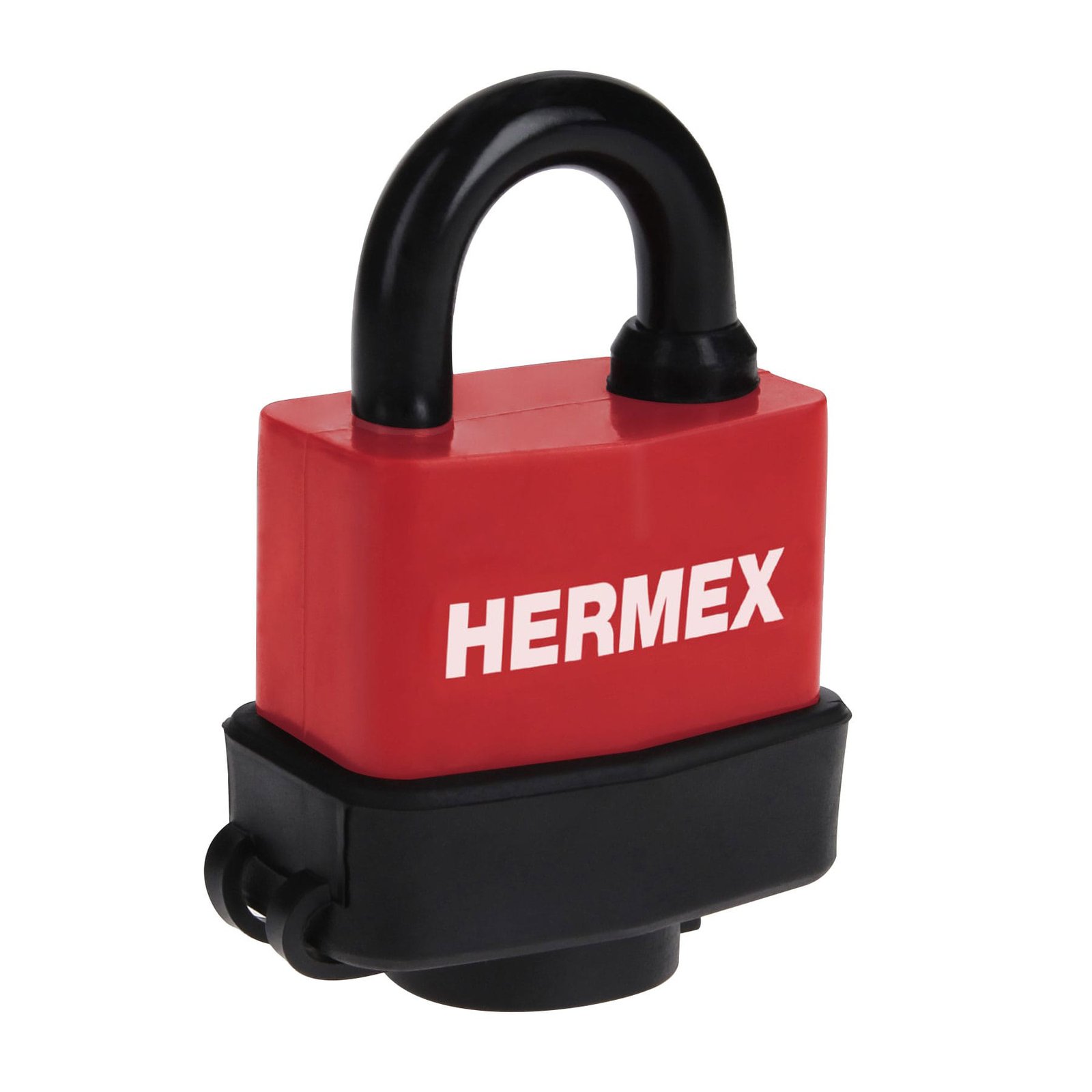 CANDADO RECUBIERTO PVC 40MM CMR-40 HERMEX-TRUPER