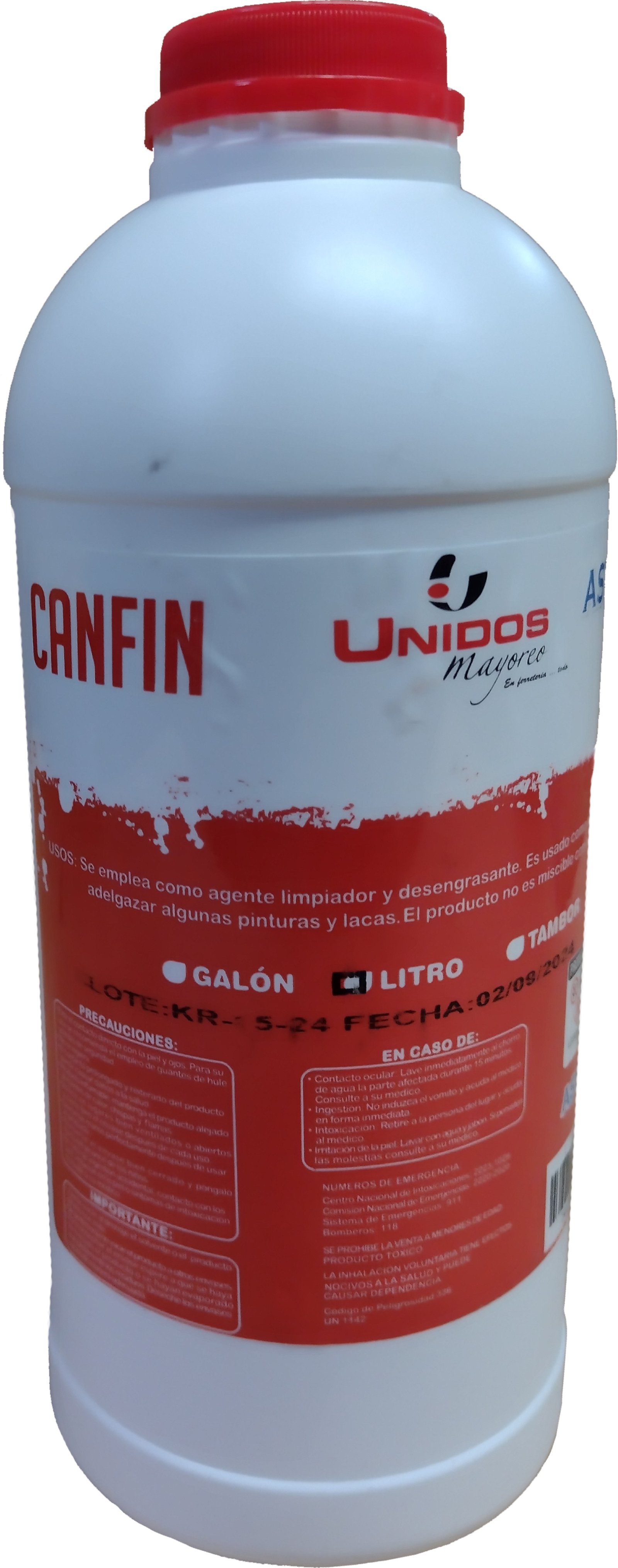 CANFIN LITRO CJ 12 UNDS