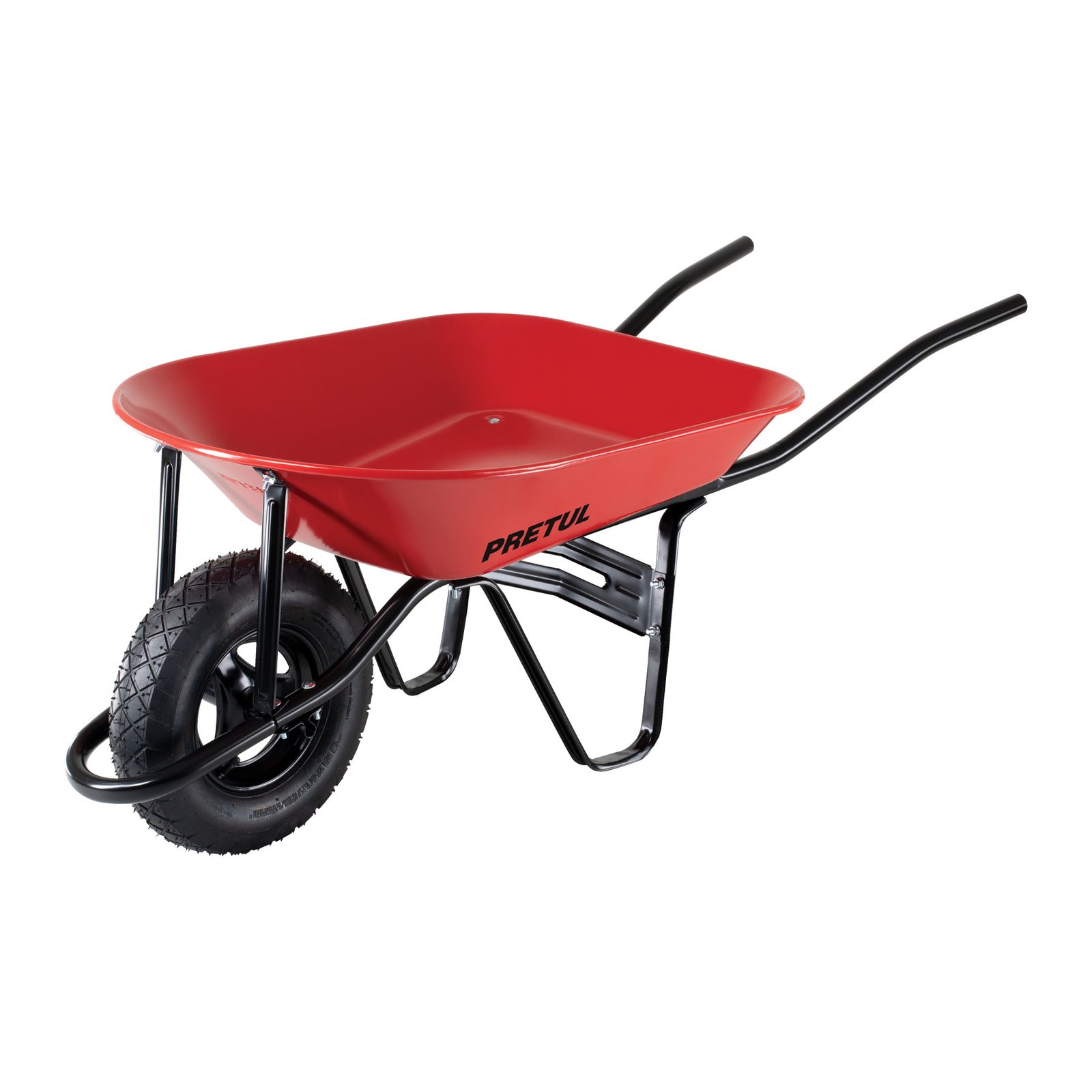 CARRETILLO MET 4.5FT3 65L INFLABLE CAP-40NB PRETUL