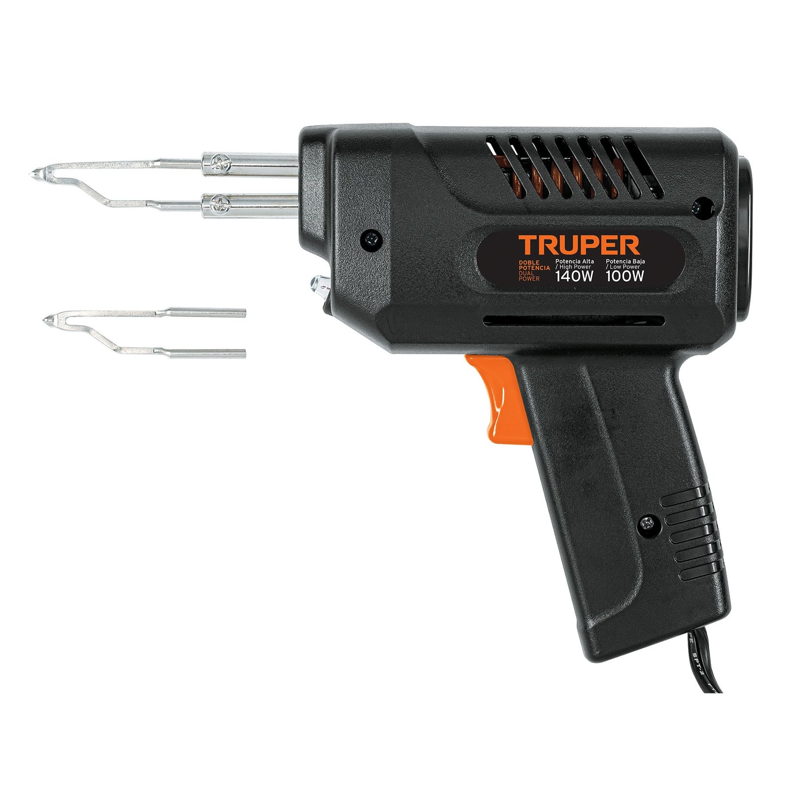 CAUTIN T/PISTOLA 140W C/LUZ 2CALOR CAU-140 TRUP