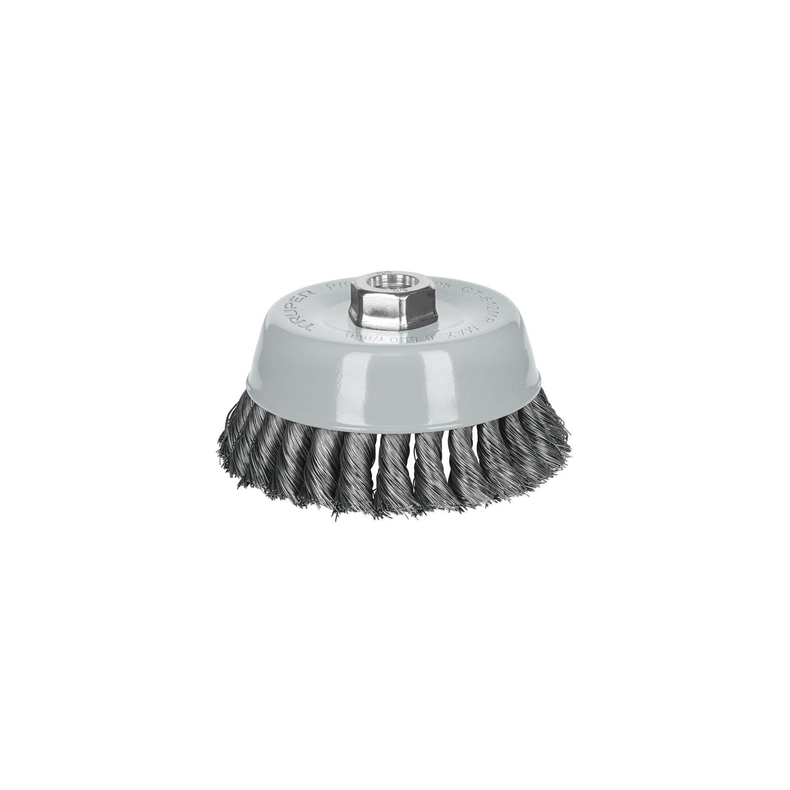 CEPILLO COPA P/ES TRENZADO FINO 5" CT-612MR TRUPER