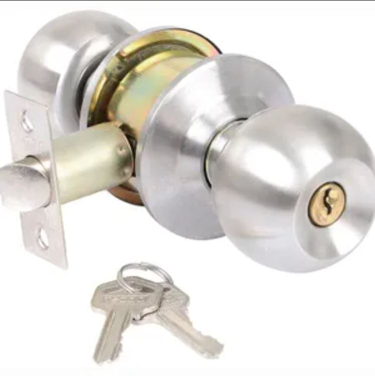CERRADURA PROFER C/LLAVE BOLA ALUM #587ET-SS