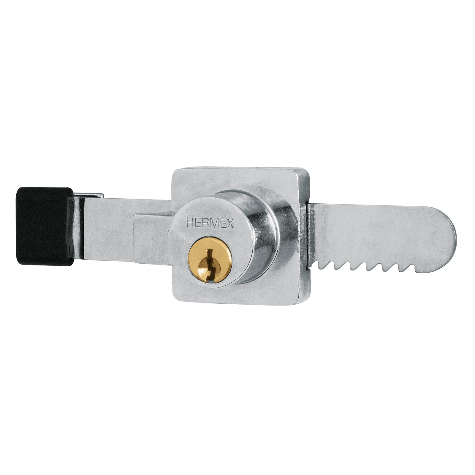 CERRADURA P/VITRINA CROMADA CV-10 HERMEX-TRUPER