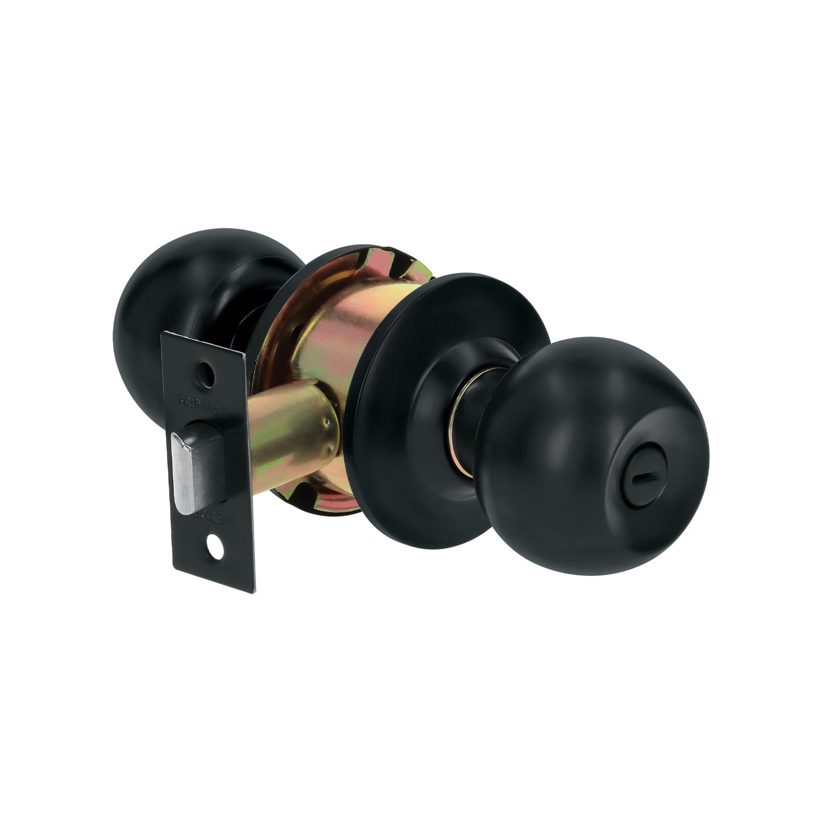 CERRADURA T/BOLA BL BAÑO NG MATE BAL-NE-BPB HERMEX
