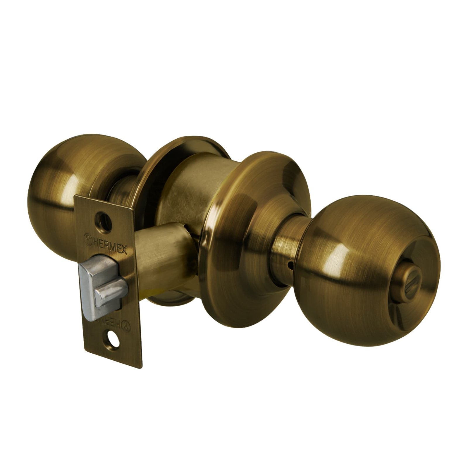 CERRADURA T/POMO LATON ANT ENTRADA CEPO-21E HERMEX