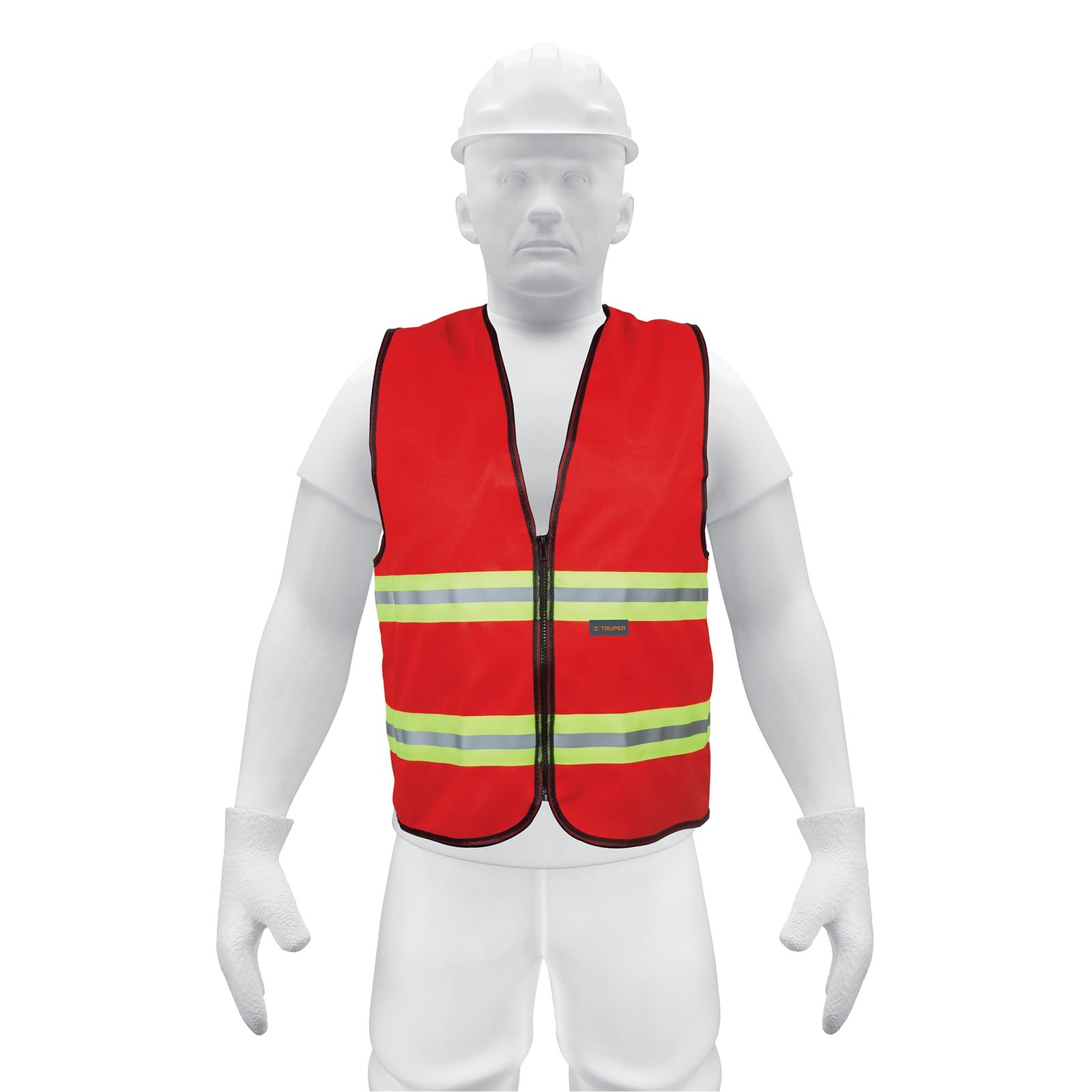 CHALECO DE ROJO A VISIBILIDAD 60 CHS-600R TRUPER