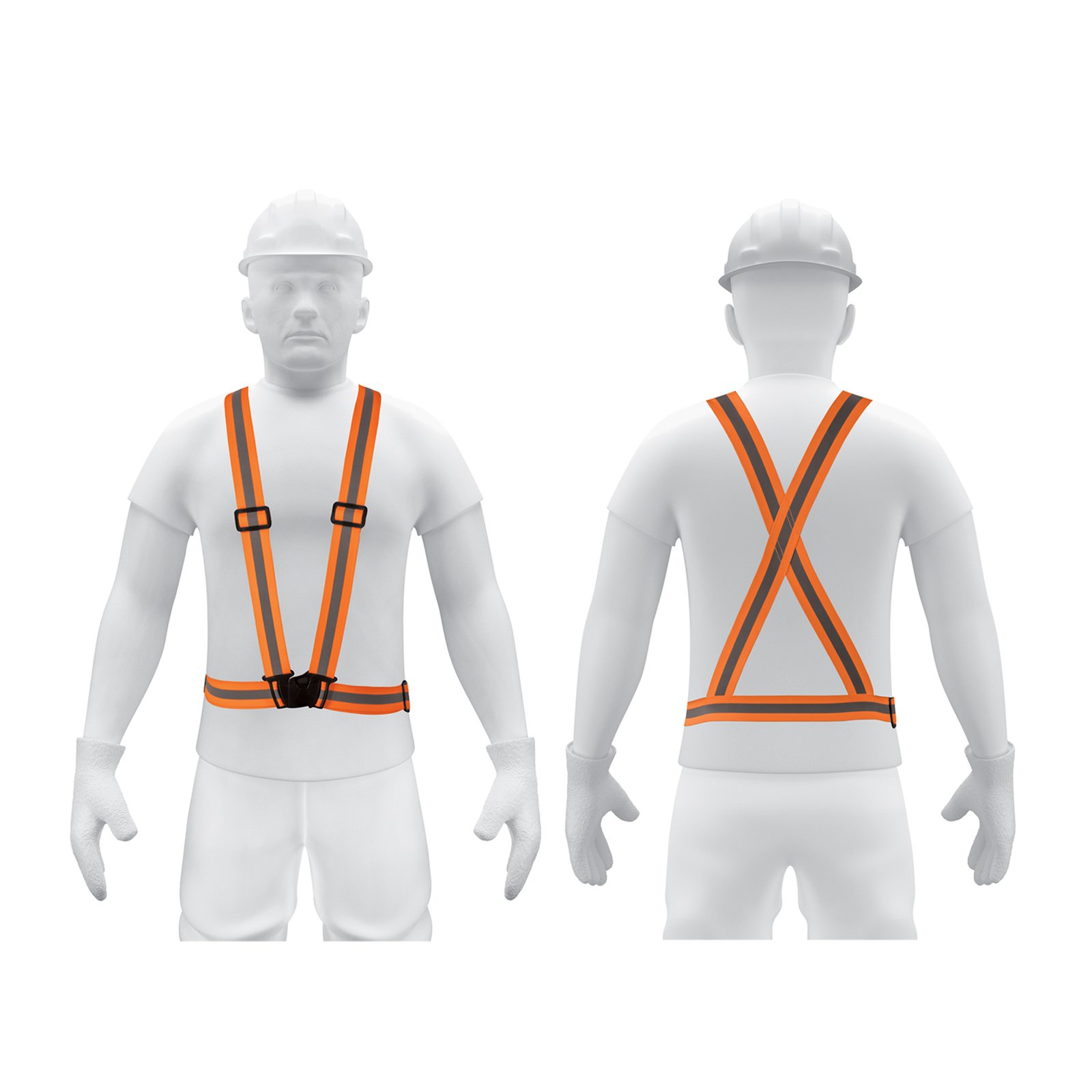 CHALECO DE SEGURIDT/ARNES NARANJA CHS-400N TRUPER