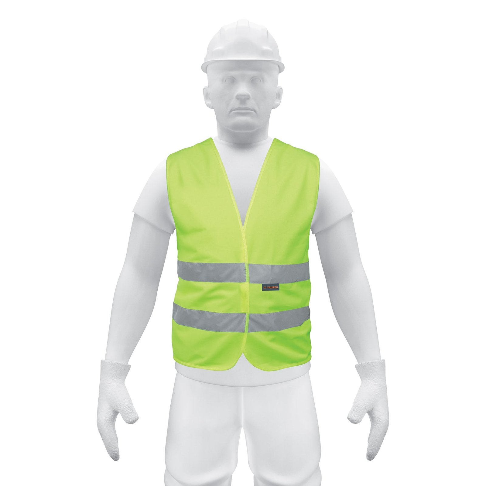 CHALECO SEGURIDAD ALTA VISIBILIDAD VERDE CHS-500V