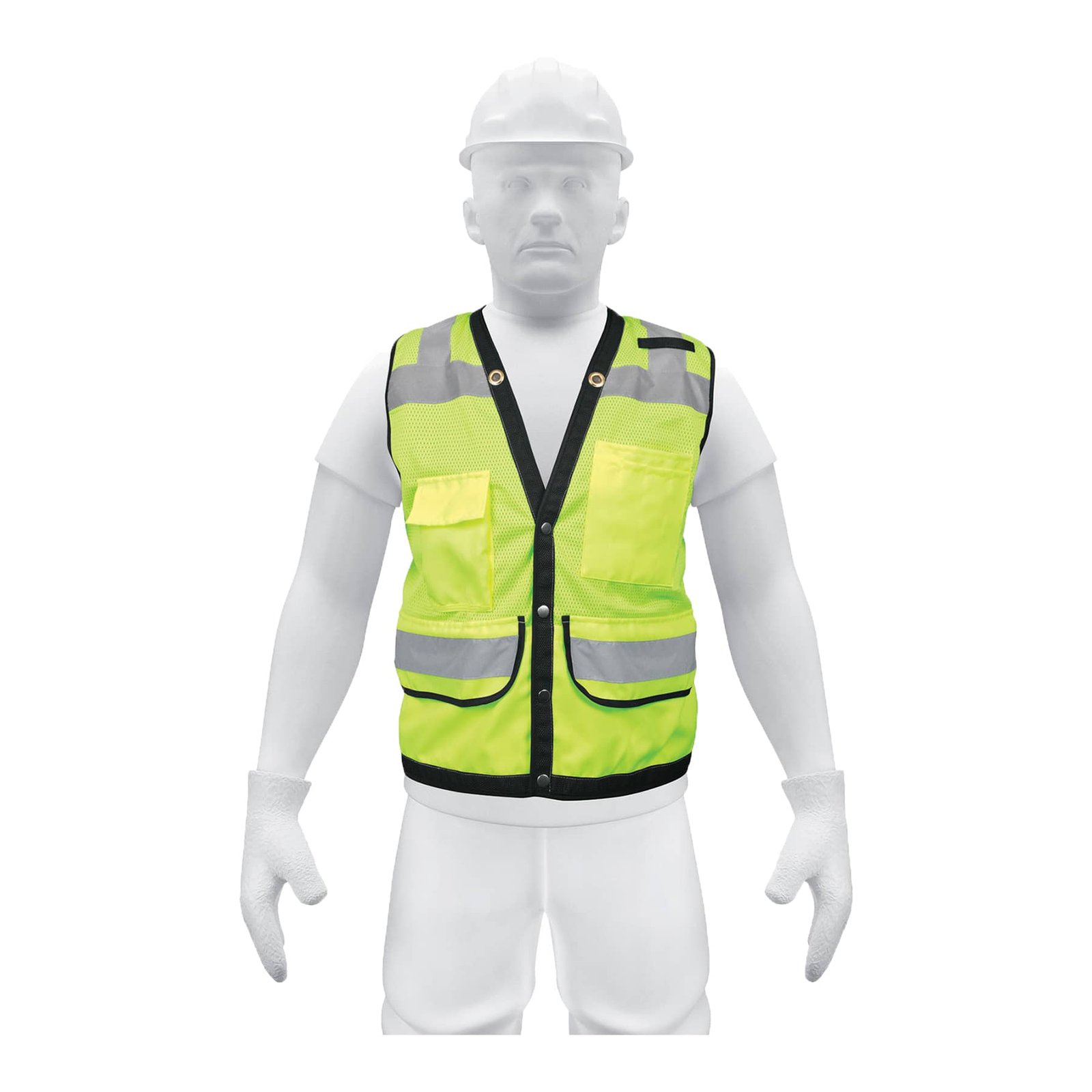 CHALECO SEGURIDAD TALLA M VERDE CHS-800V-M TRUPER