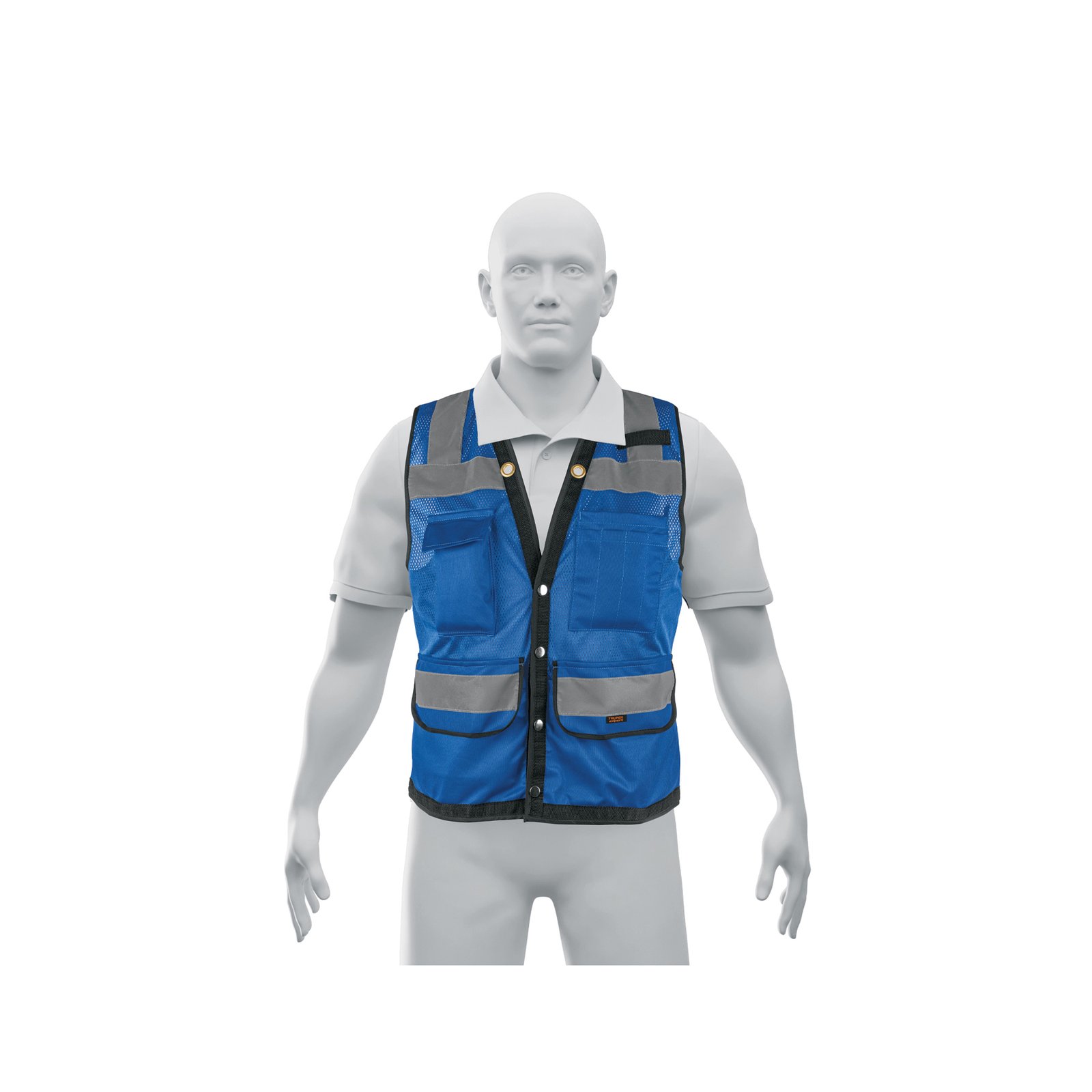 CHALECO SEGUR MAX VISIB AZUL L CHS-800A-L TRUPER