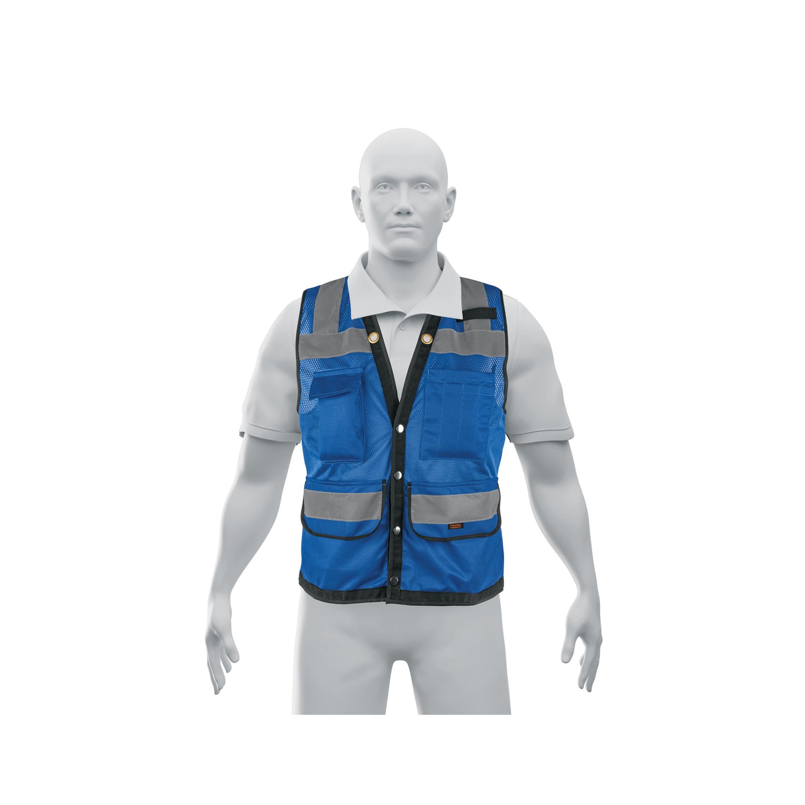 CHALECO SEGUR MAX VISIB AZUL XL CHS-800A-XL TRUPER