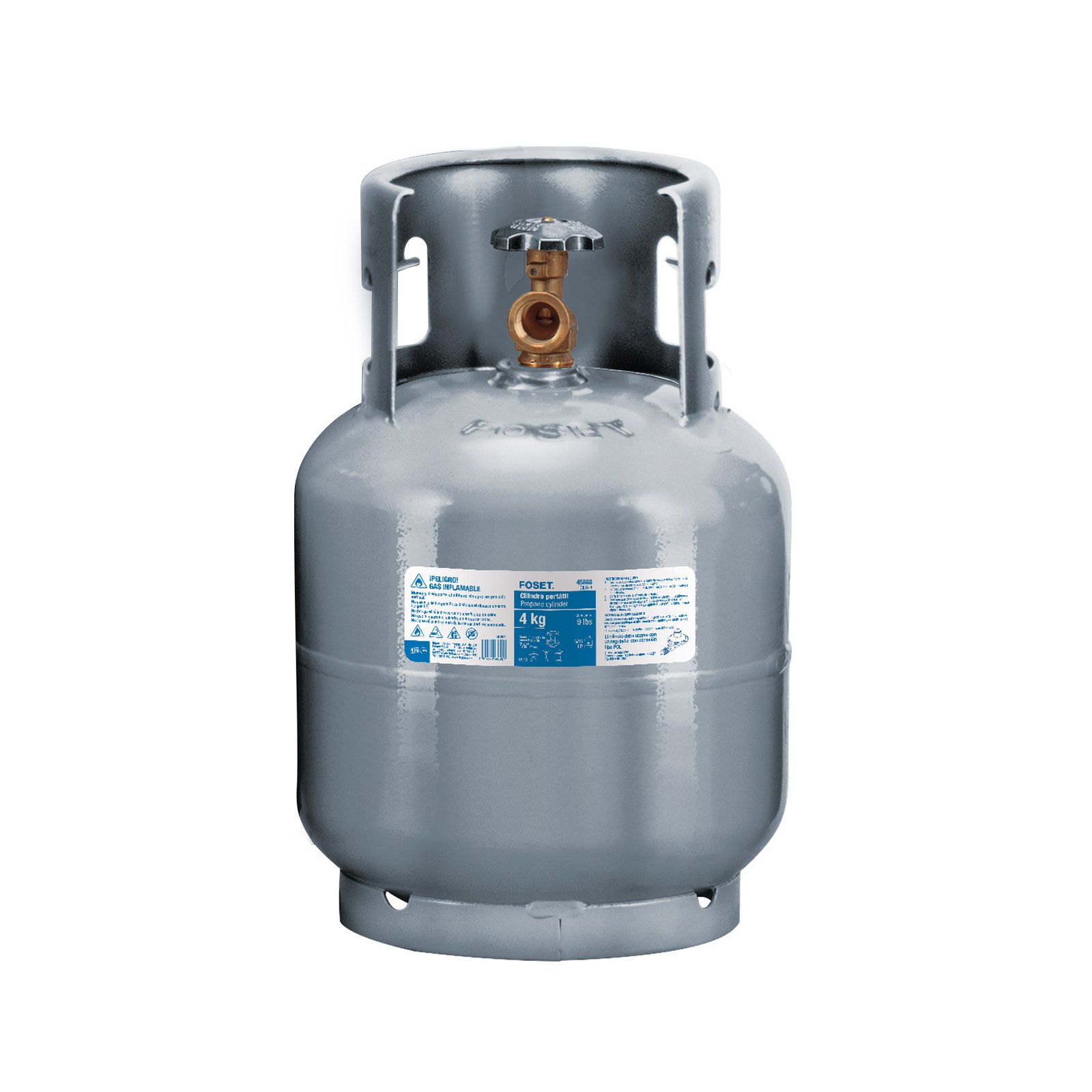 CILINDRO PORTATIL P/GAS 4KG CILG-4 FOSET