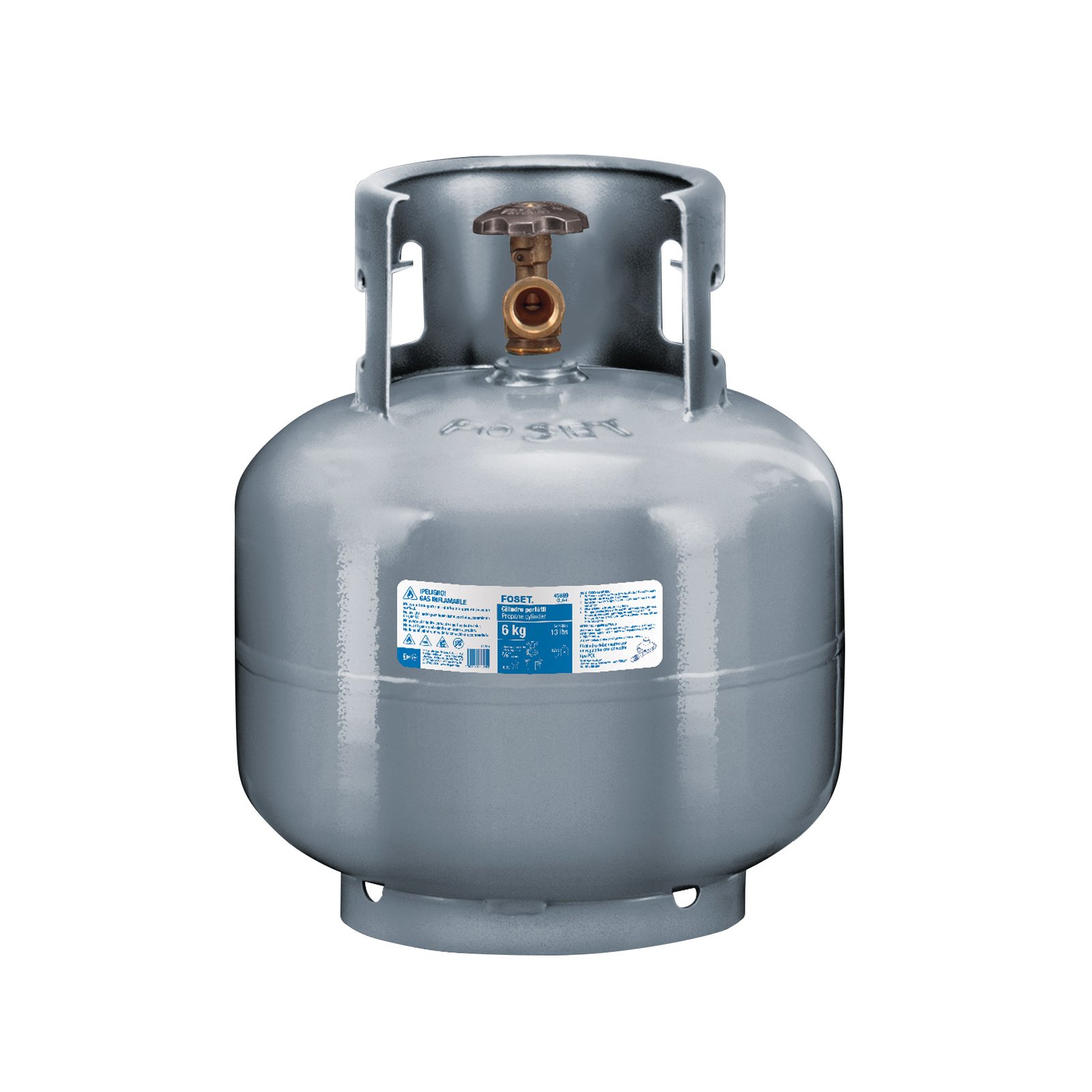 CILINDRO PORTATIL P/GAS 6KG CILG-6 FOSET