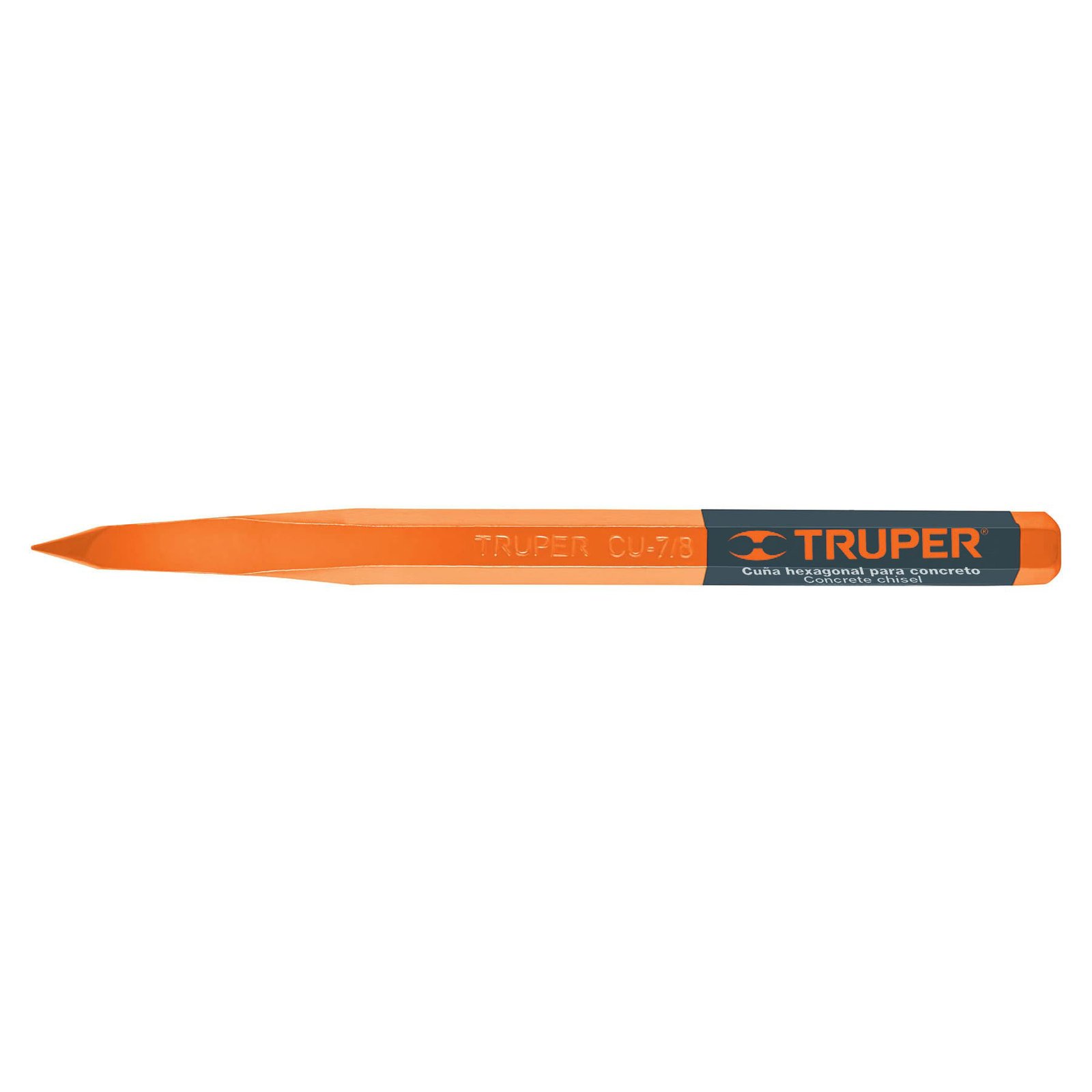 CINCEL DE PUNTA P/CONCRETO CU-7/8 TRUPER
