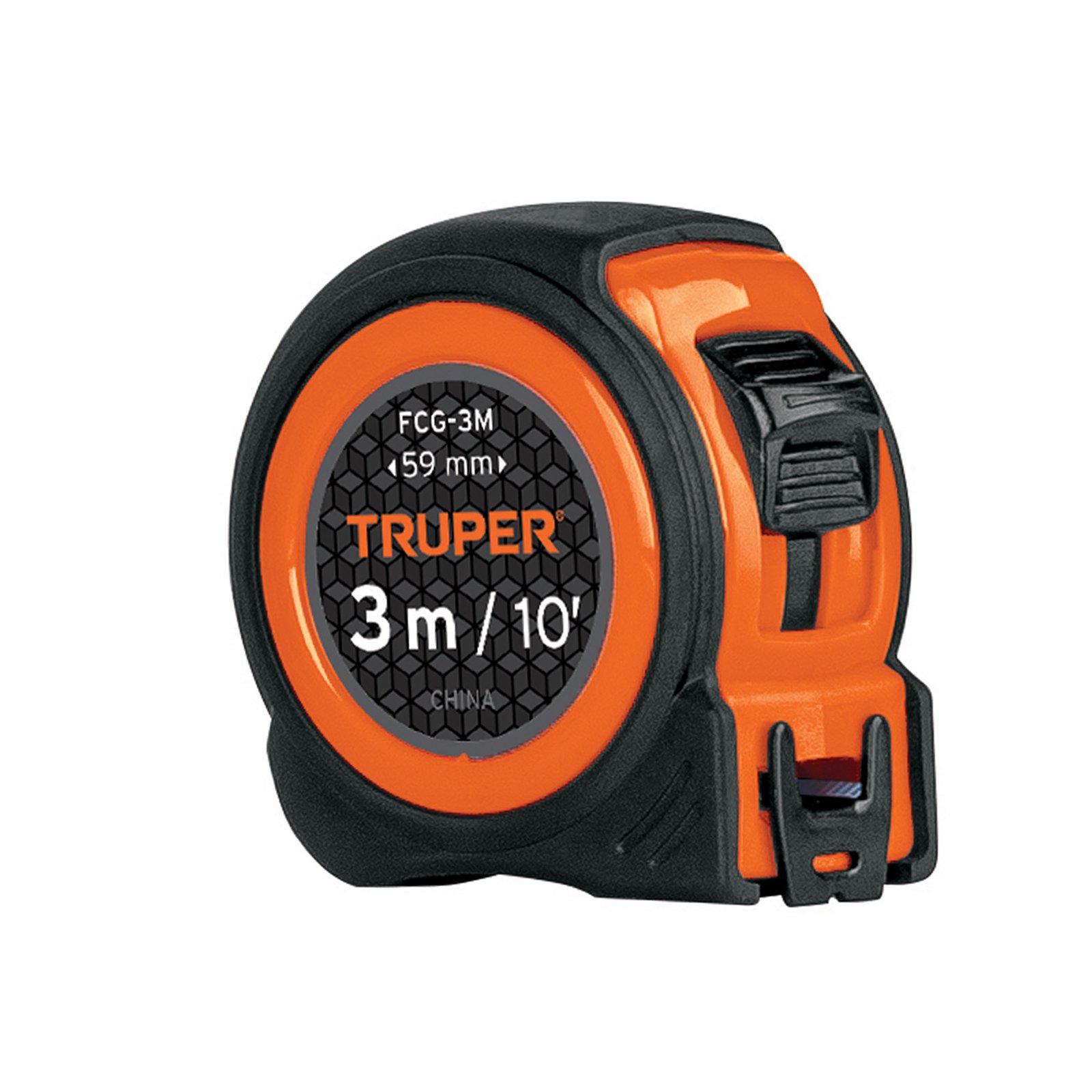 CINTA METRICA COMPACTO C/GRIP 3M FCG-3M TRUPER