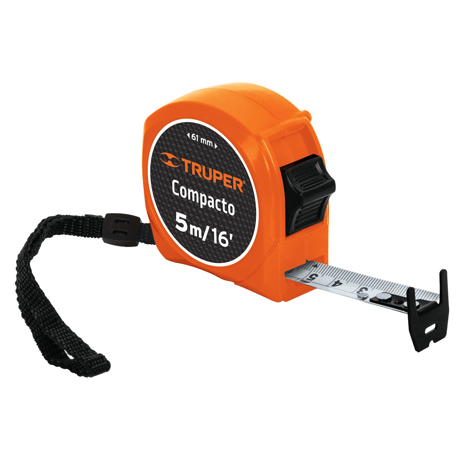 CINTA METRICA COMPACTO DE 5M FC-5M TRUPER