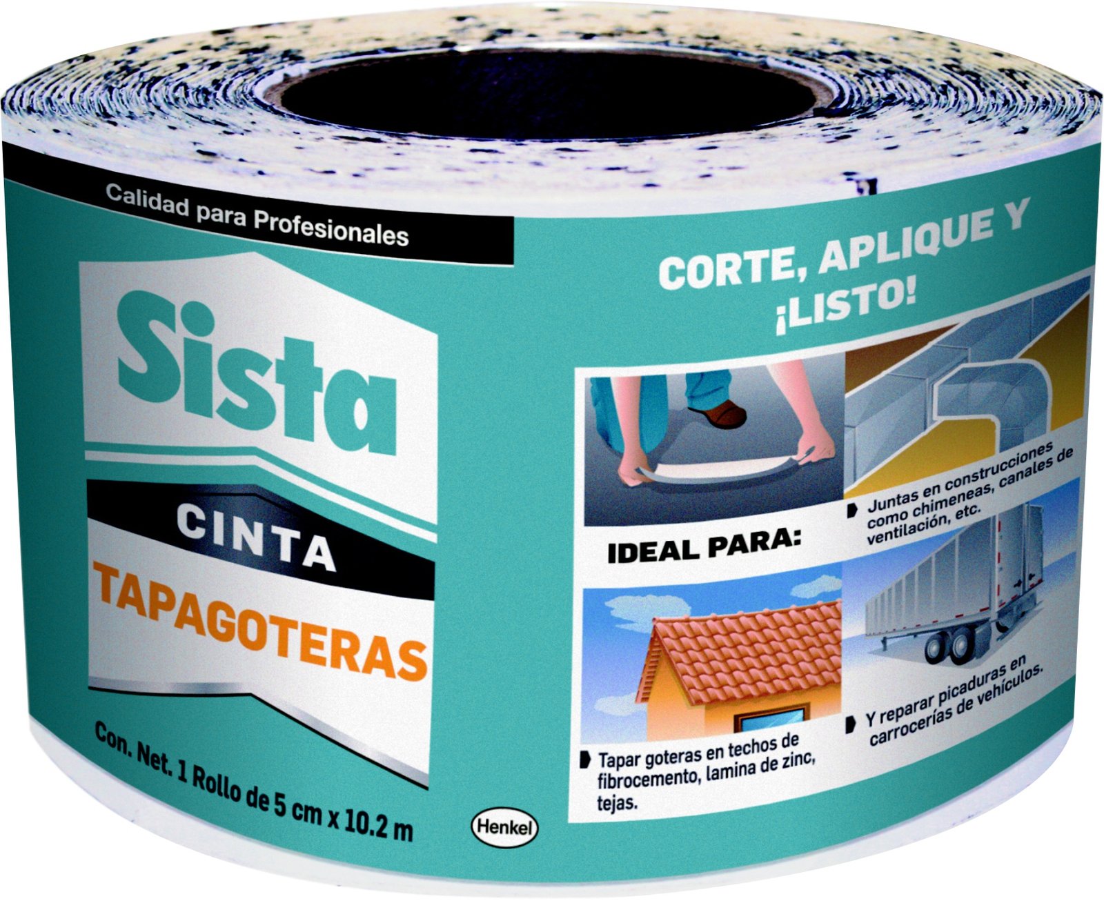 CINTA TAPAGOTERAS SISTA 10 CMS 10 MTRS