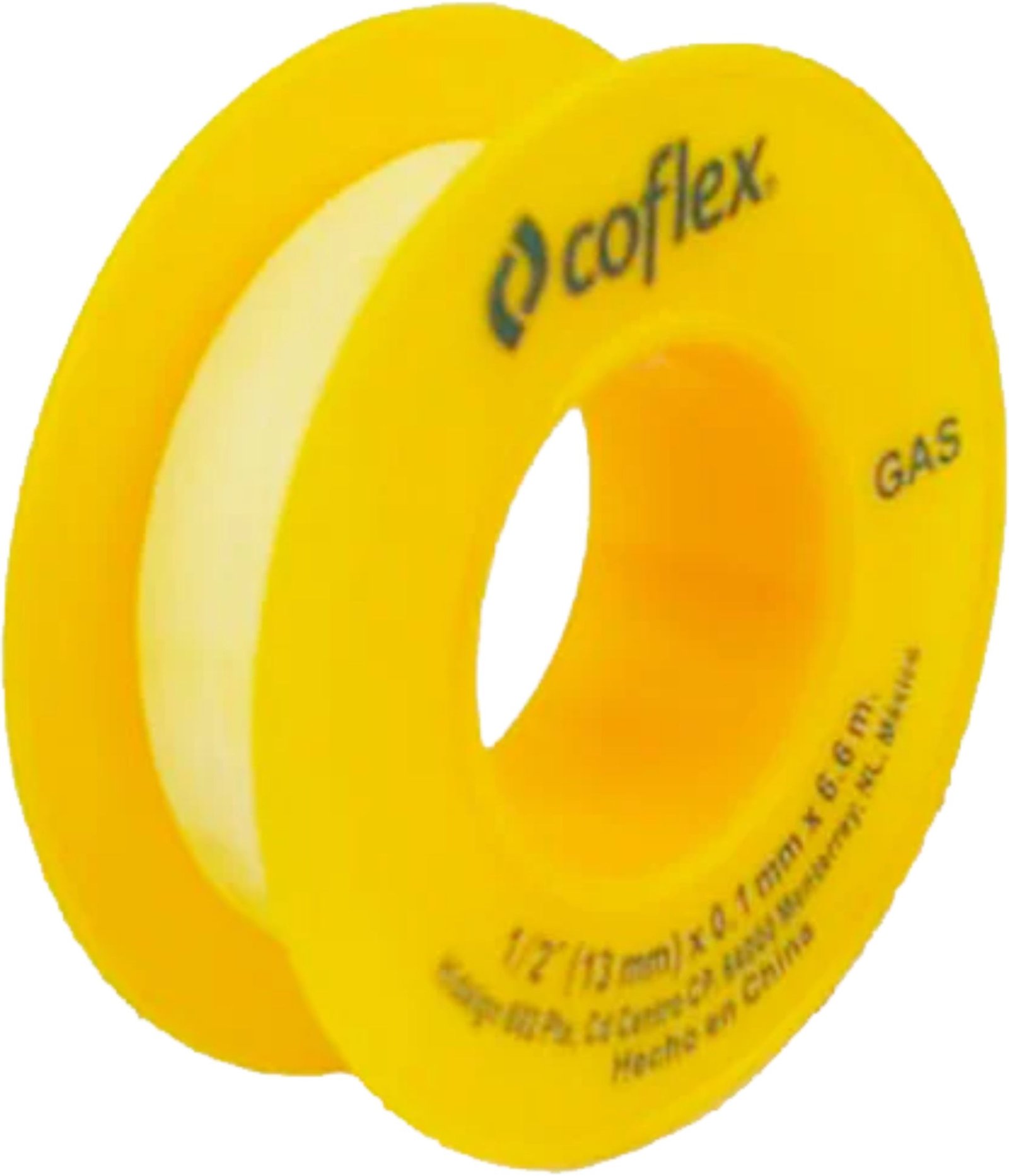 CINTA TEFLON P/GAS AMARILLA 3/4 X260 WTG34 COFLEX