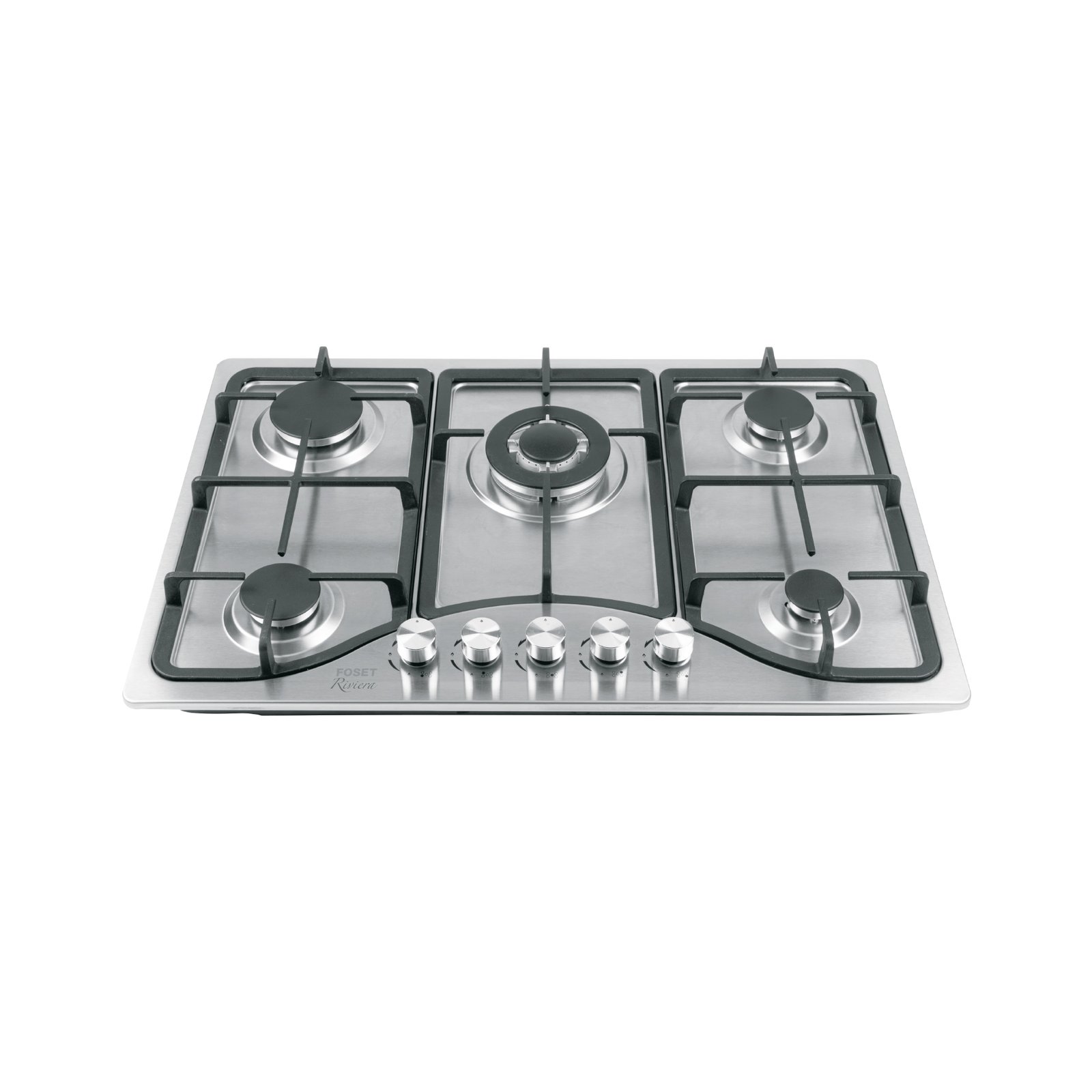 COCINA DE GAS 5 QUEMADORES AC INOX PAE-755GA FOSET