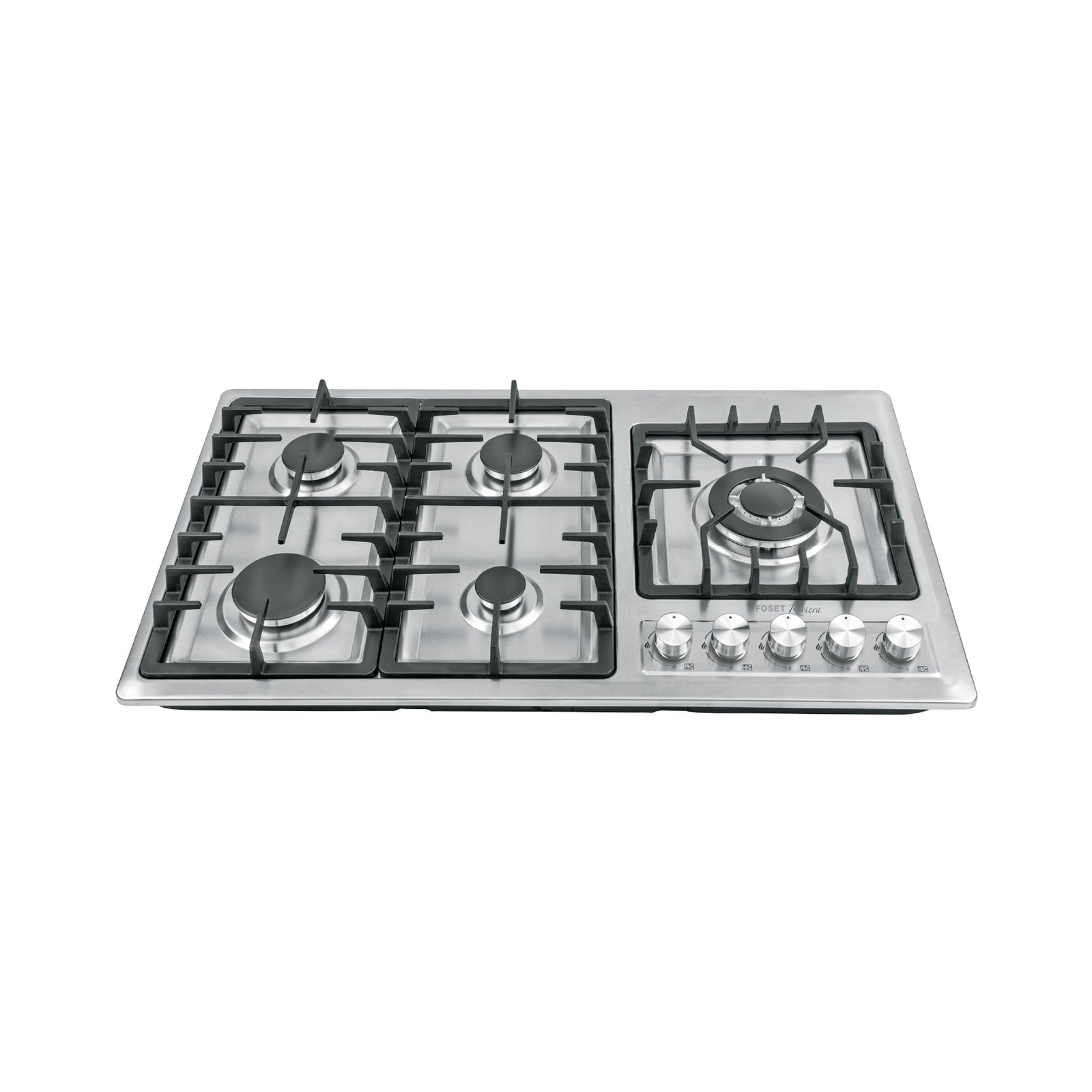 COCINA DE GAS 5 QUEMADORES AC INOX PAE-915GA FOSET