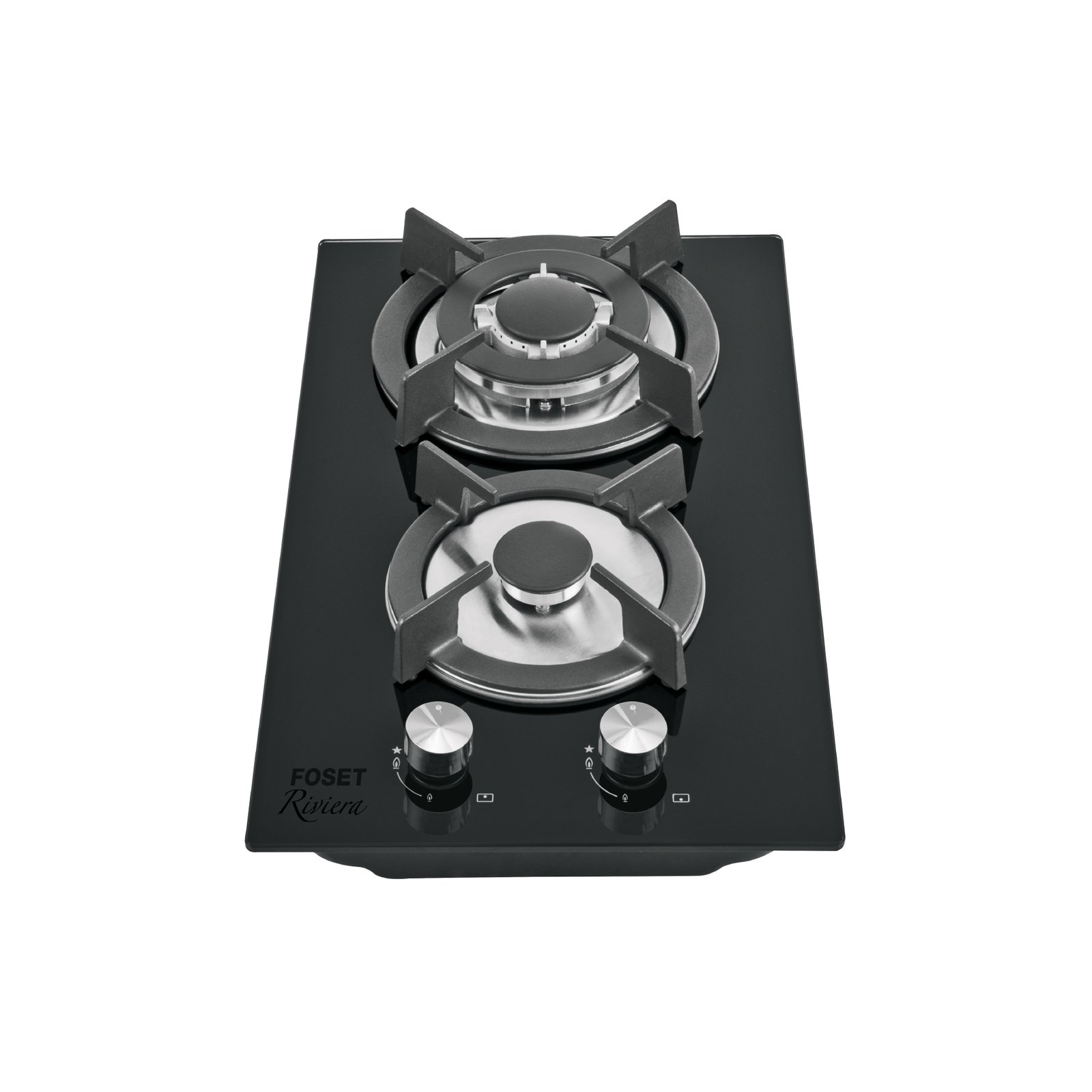 COCINA DE GAS 2 QUEMADORES VIDRIO PAE-302GV FOSET
