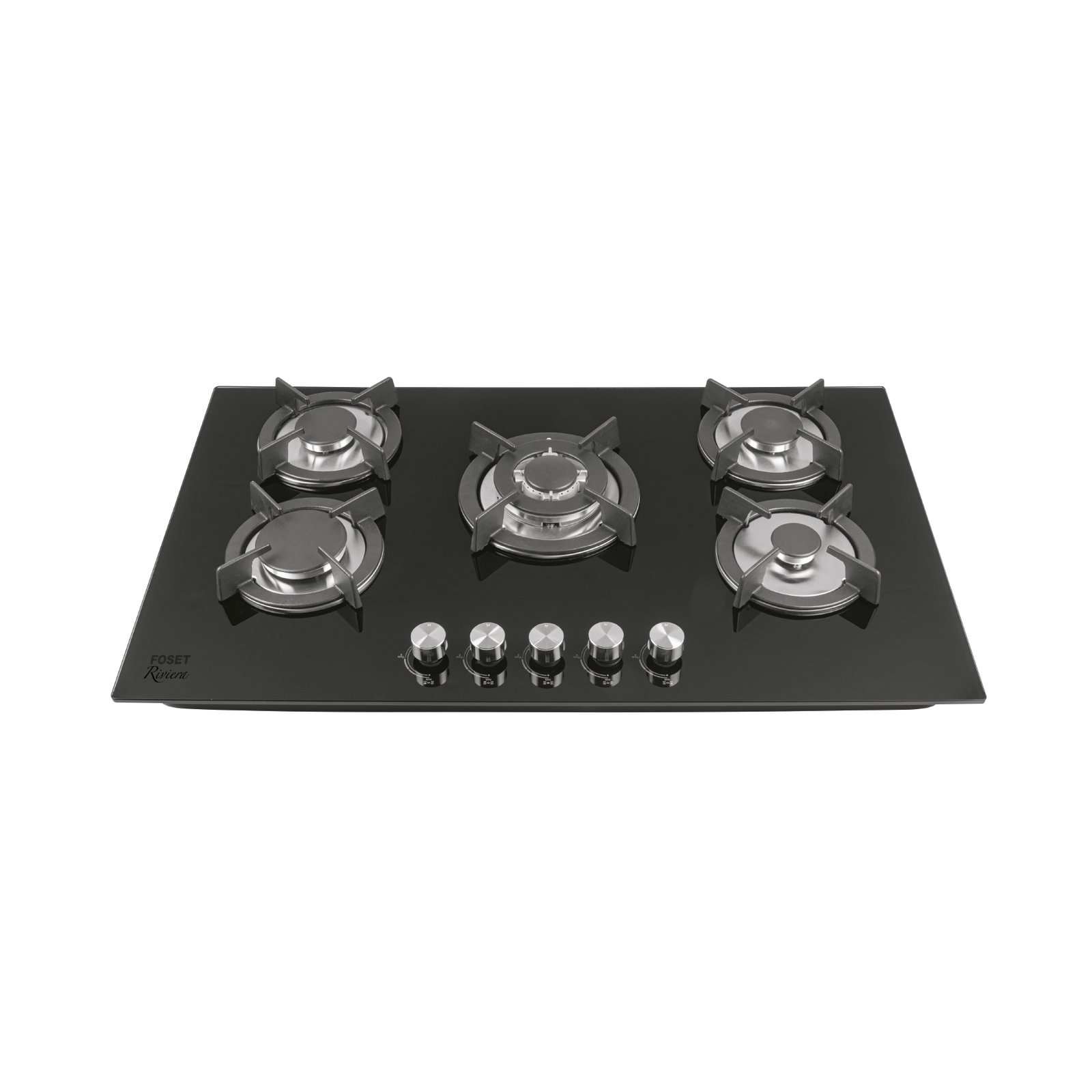 COCINA DE GAS 5 QUEMADORES VIDRIO PAE-905GV FOSET