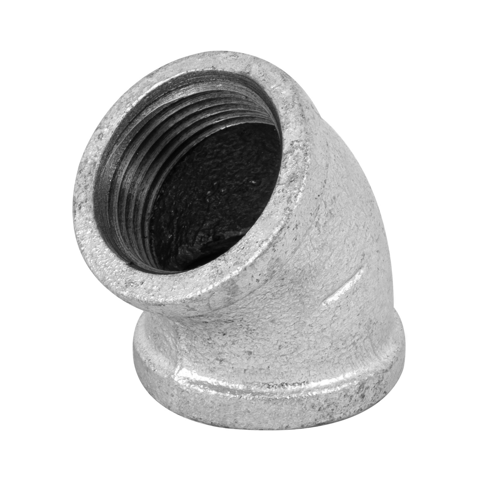 CODO 45° GALVANIZADO BOLSA 5 UNID 1" CG-863 FOSET