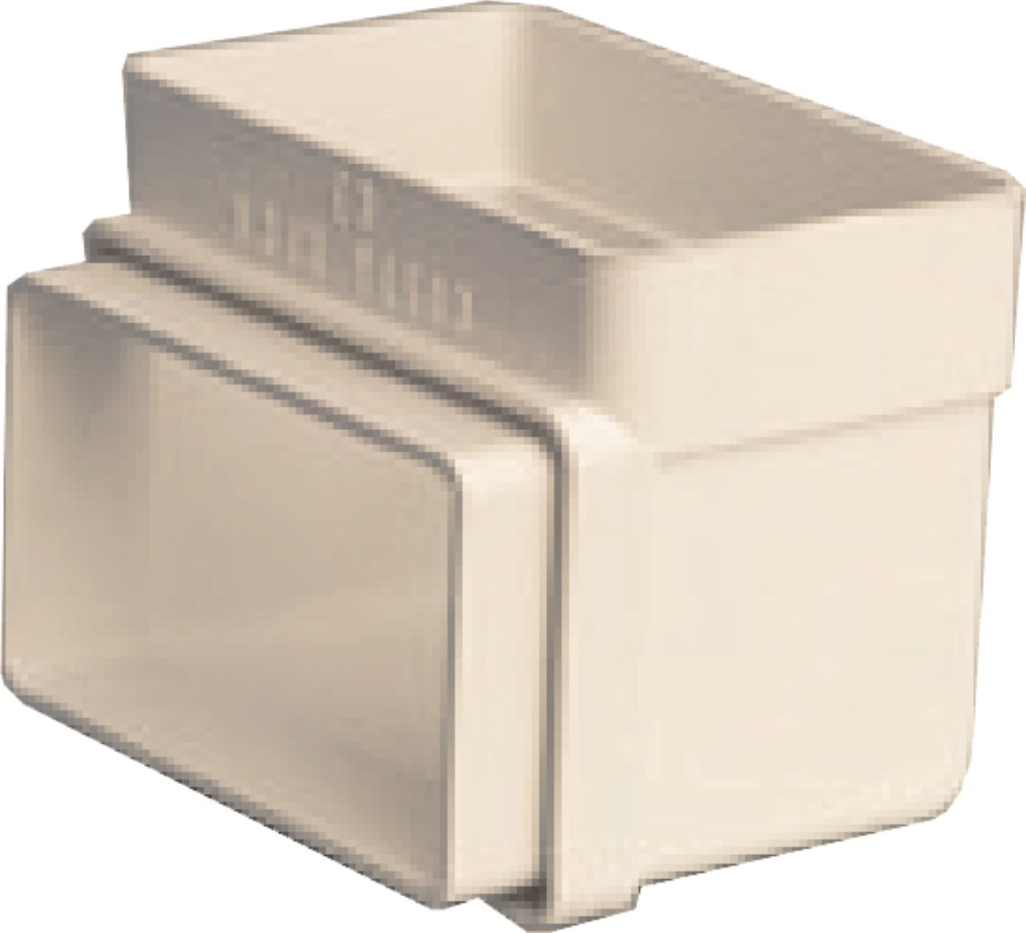 CODO RECTANGULAR PARA CANOA DURMAN