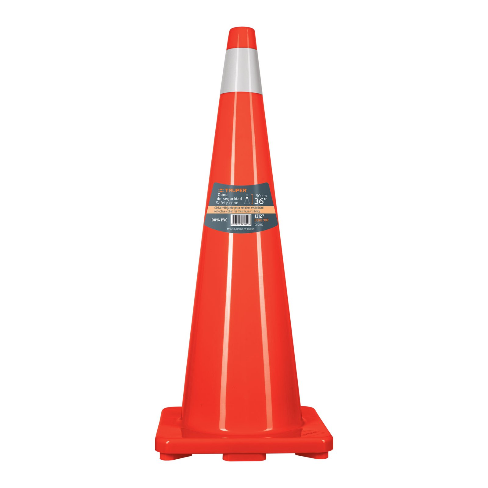 CONO PRECAUCION 90CM CONO-90R TRUPER