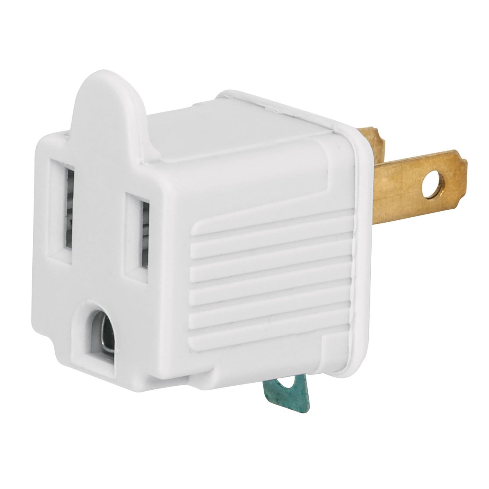 CONVERTIDOR ADAP 2XBLT BLNCO AD-32B VOLTECH-TRUPER