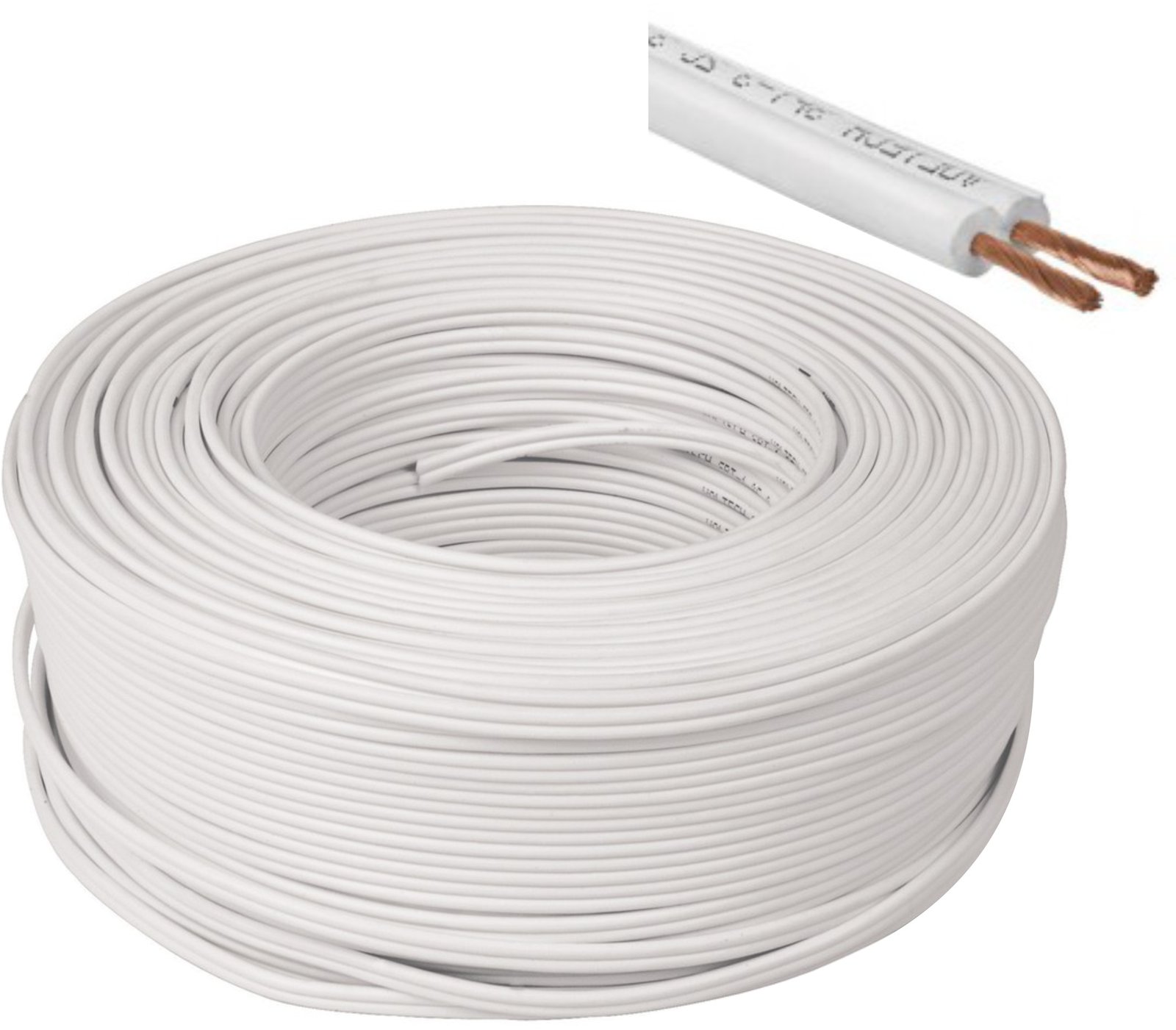 CORDON PAREADO P/METRO #12-AWG ROLLO=100m