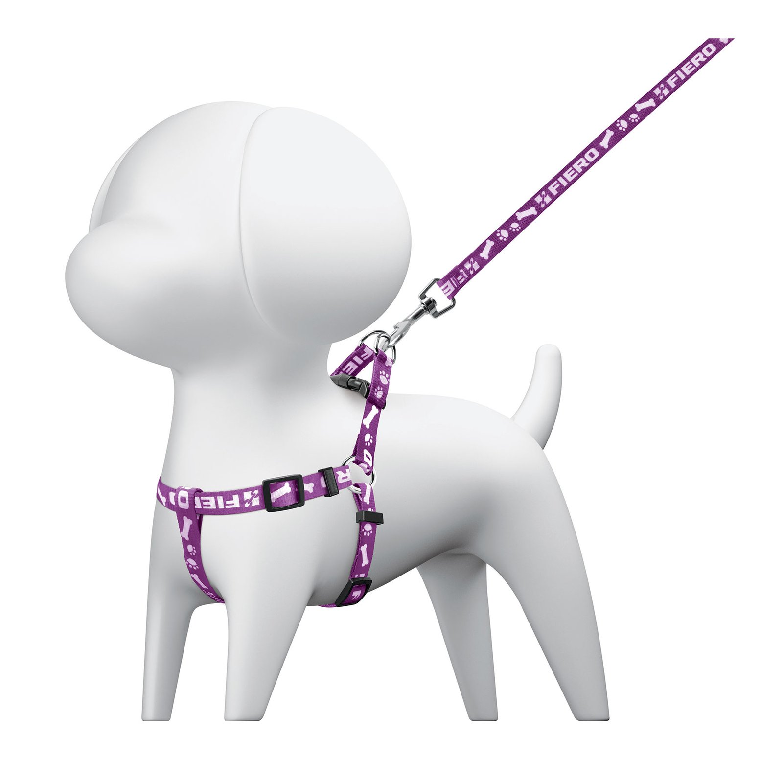 CORREA P/PERRO C/PECHERA 1CM COPE-10 FIERO
