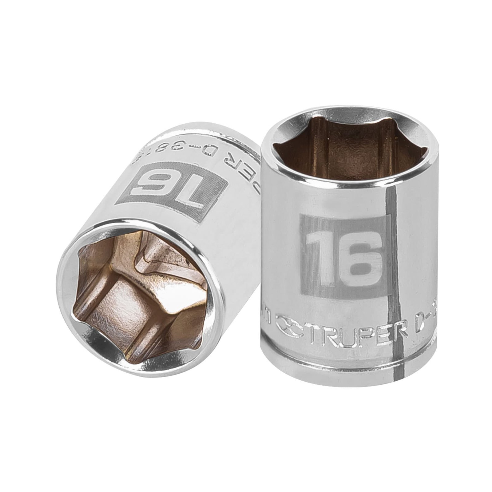CUBO ESPIGA CUADRO 3/8 DE 16MM D-3816-HM TRUPER