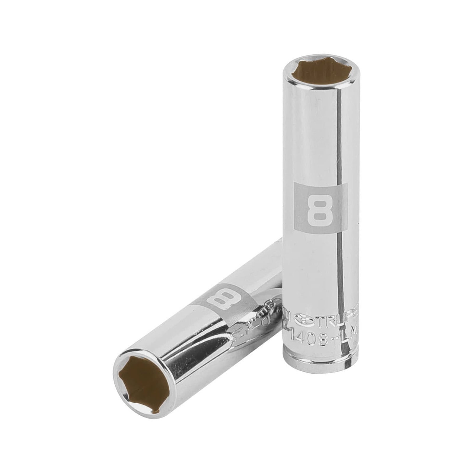 CUBO ESPIGA LARGO 1/4" 8MM D-1408-LM TRUPER