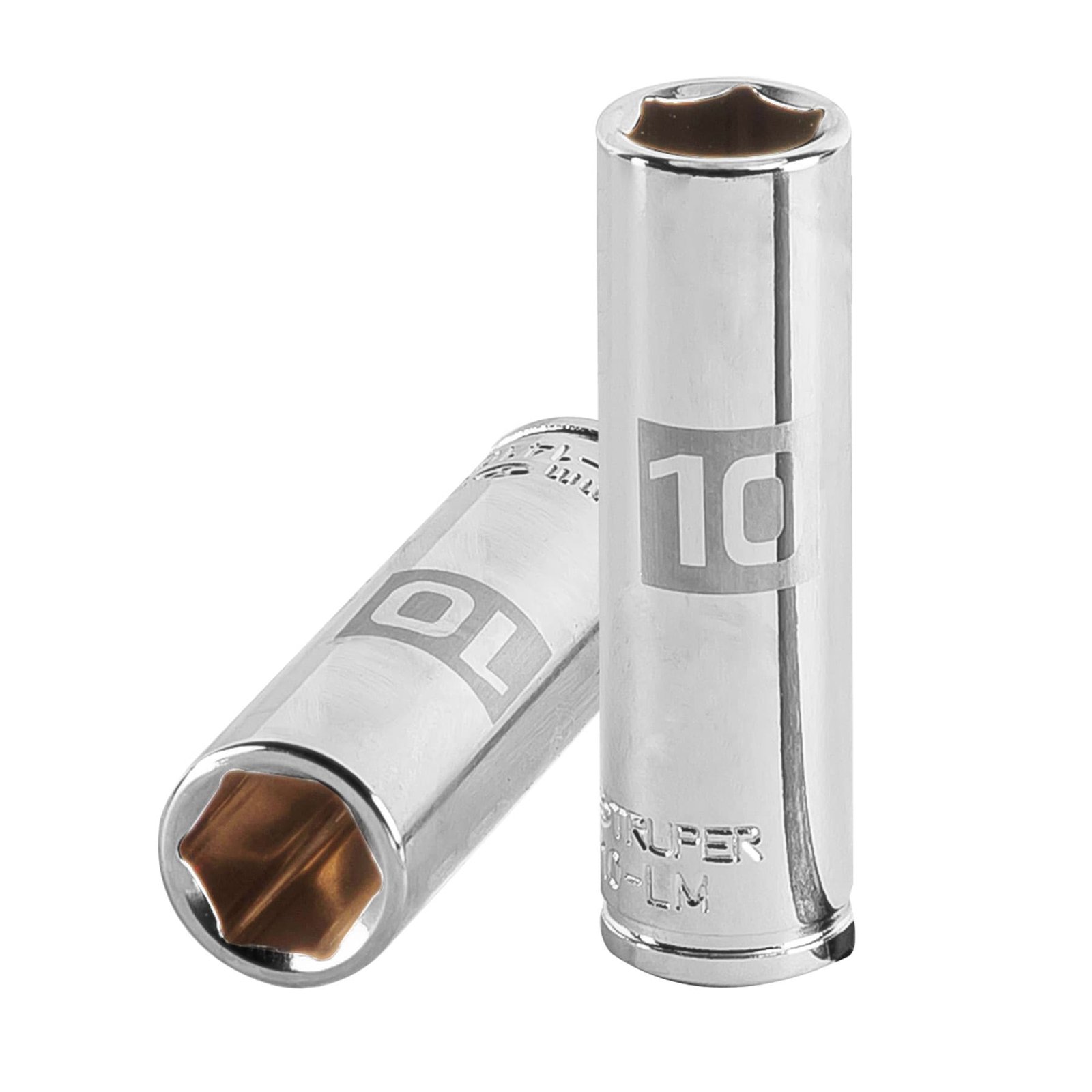 CUBO ESPIGA LARGO CUADR 1/4" 10MM D-4710-LM TRUPER