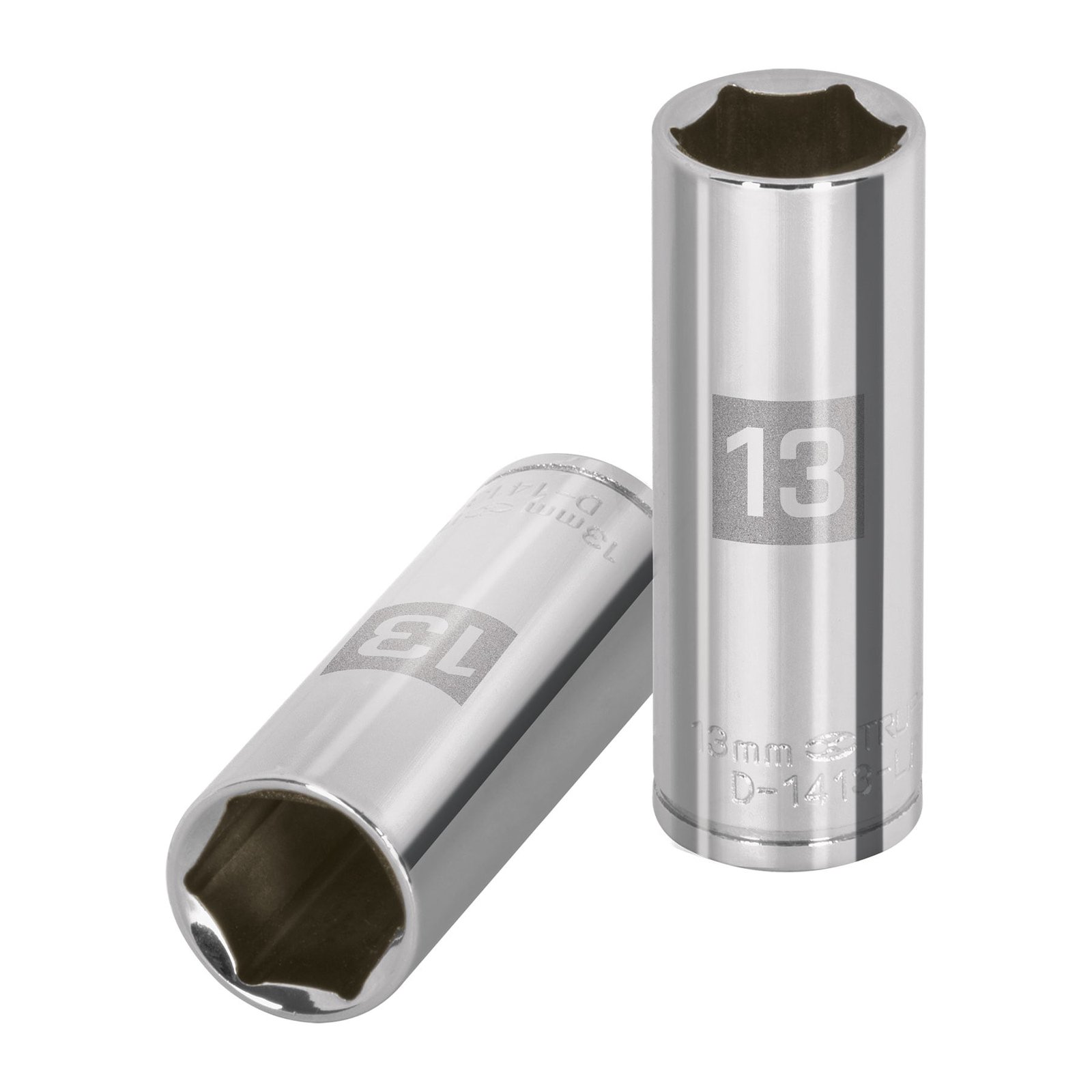 CUBO ESPIGA LARGO CUADR 1/4" 13MM D-1413-LM TRUPER