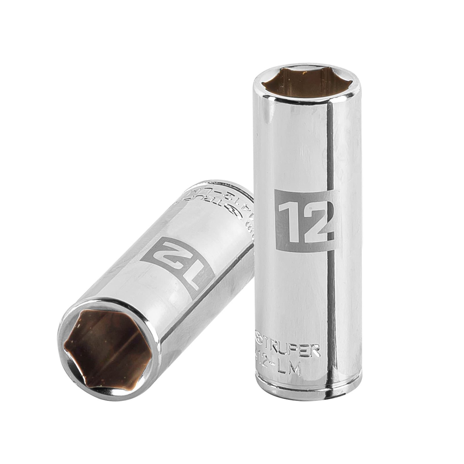CUBO ESPIGA LARG CUADRO 1/4" 12MM D-1412-LM TRUPER