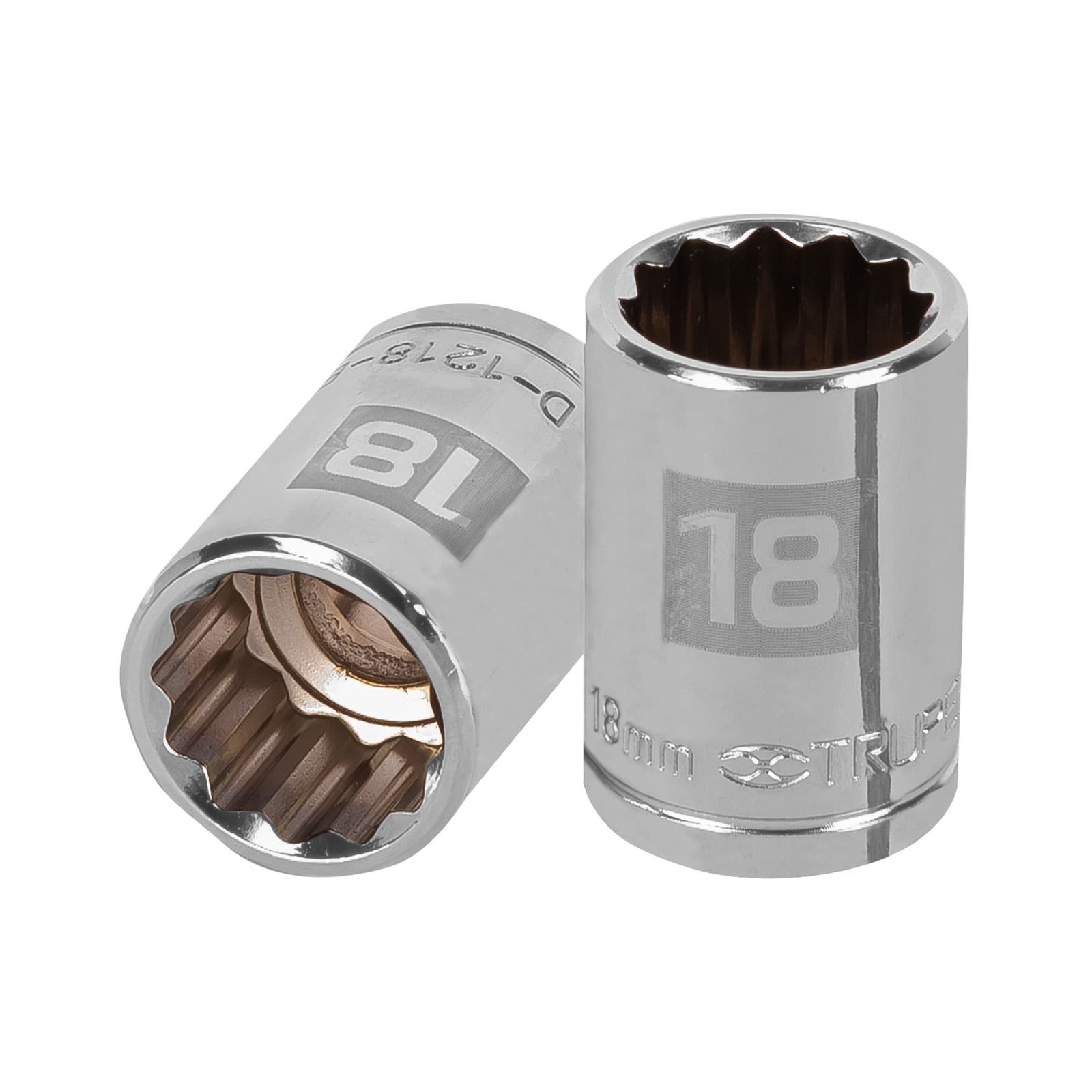 CUBO ESTRIADO 18mm 1/2" D-1218-EM TRUPER