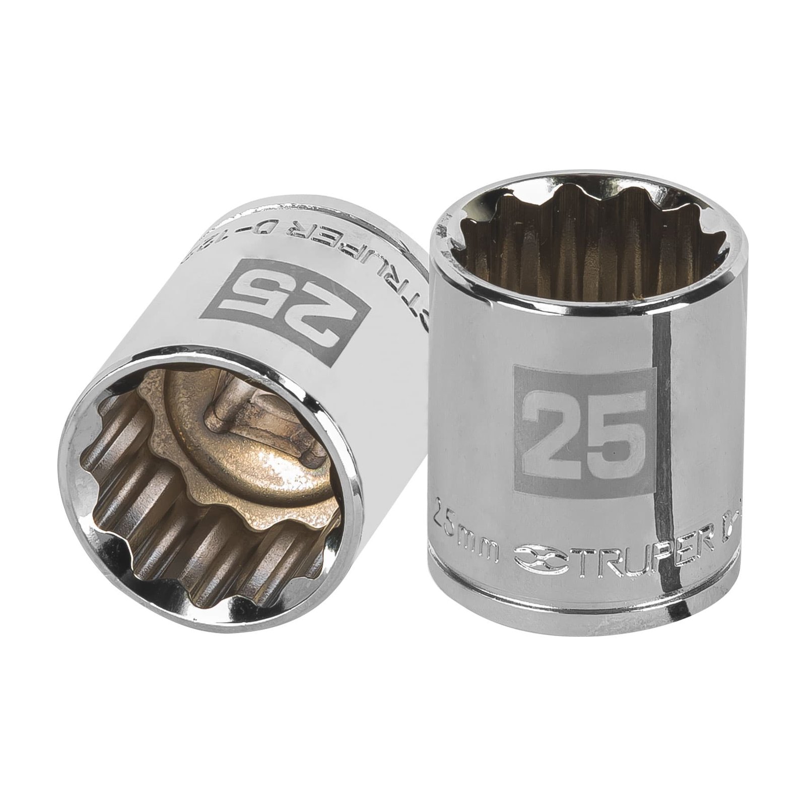 CUBO ESTRIADO 25mm 1/2" D-1225-EM TRUPER