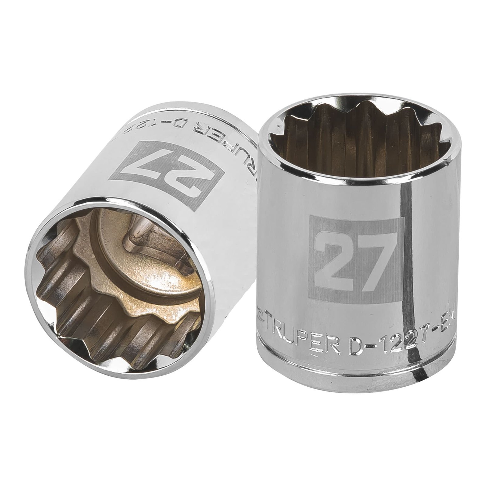 CUBO ESTRIADO 27mm 1/2" D-1227-EM TRUPER