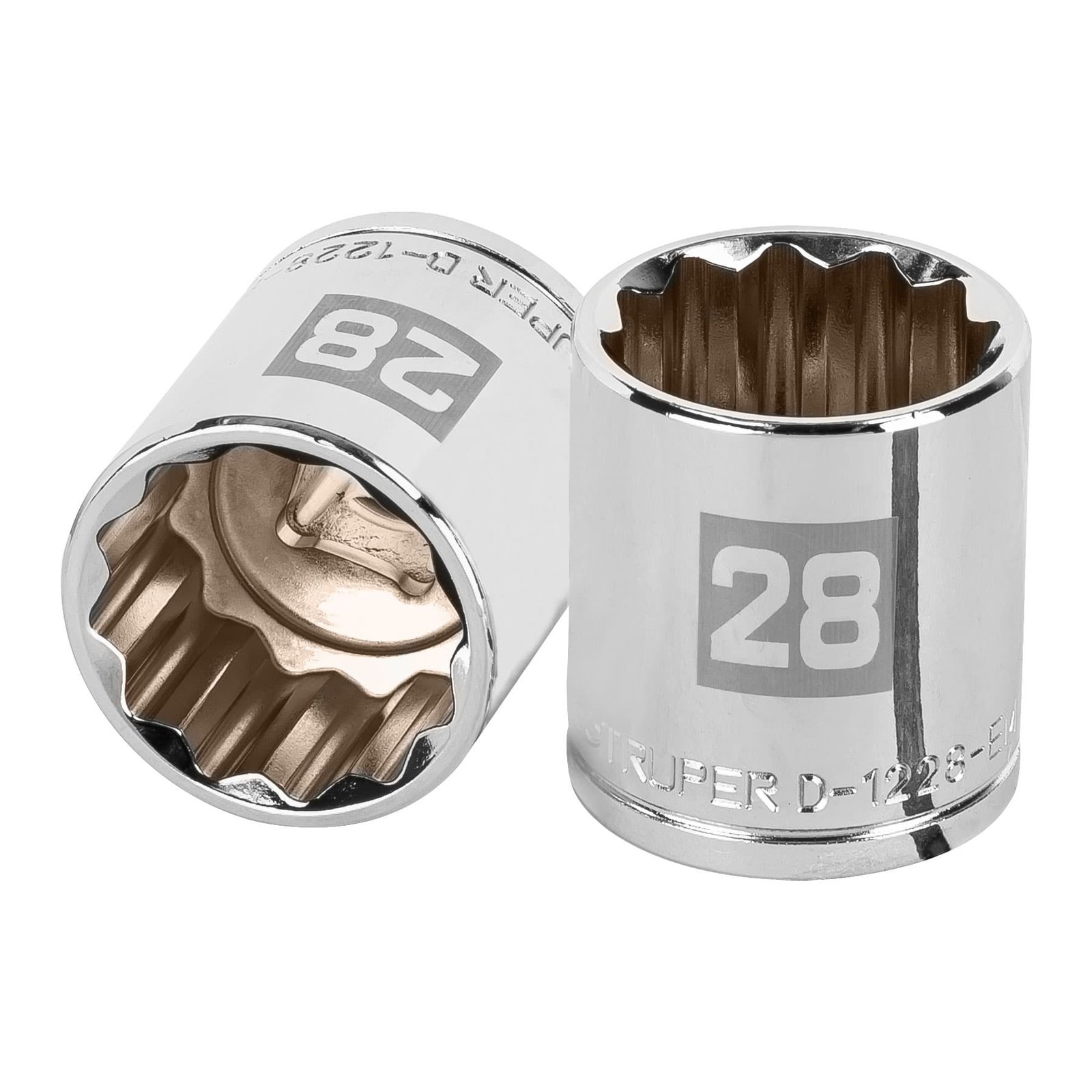 CUBO ESTRIADO 28mm 1/2" D-1228-EM TRUPER