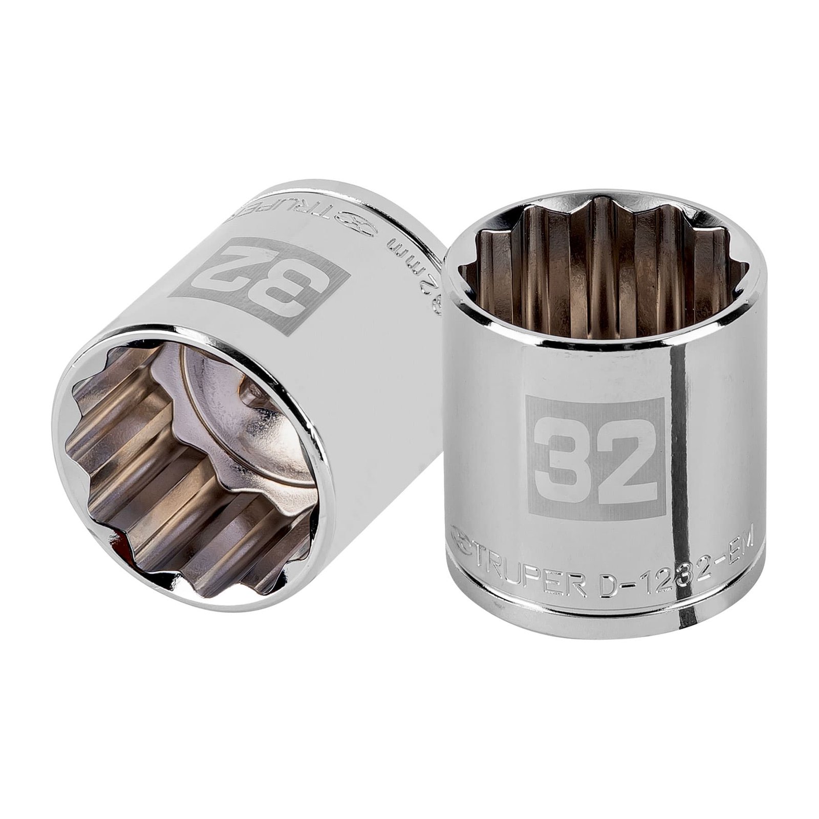 CUBO ESTRIADO 32mm 1/2" D-1232-EM TRUPER