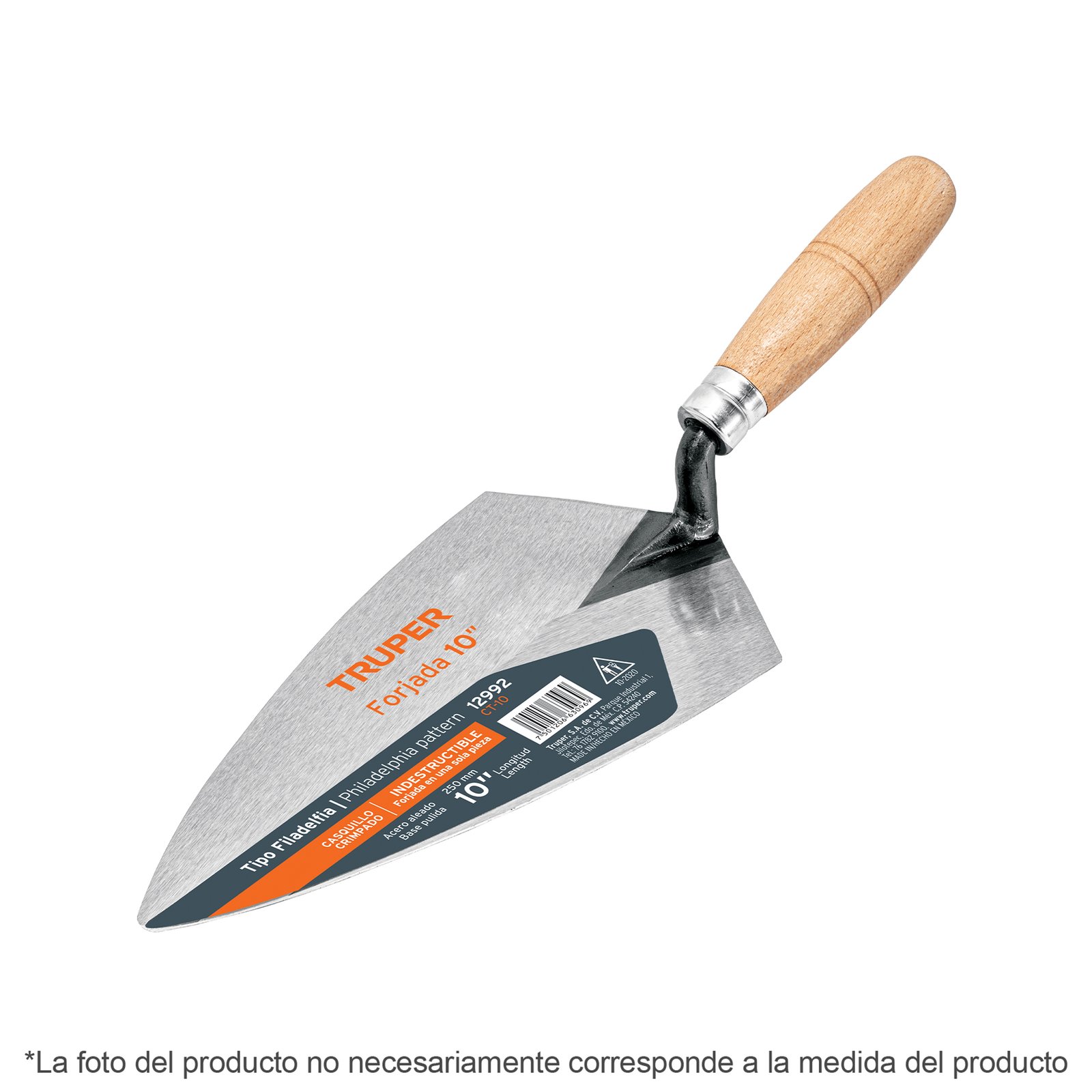 CUCHARA P/ALBAÑIL TIPO FILADELFIA 6" CT-6 TRUPER