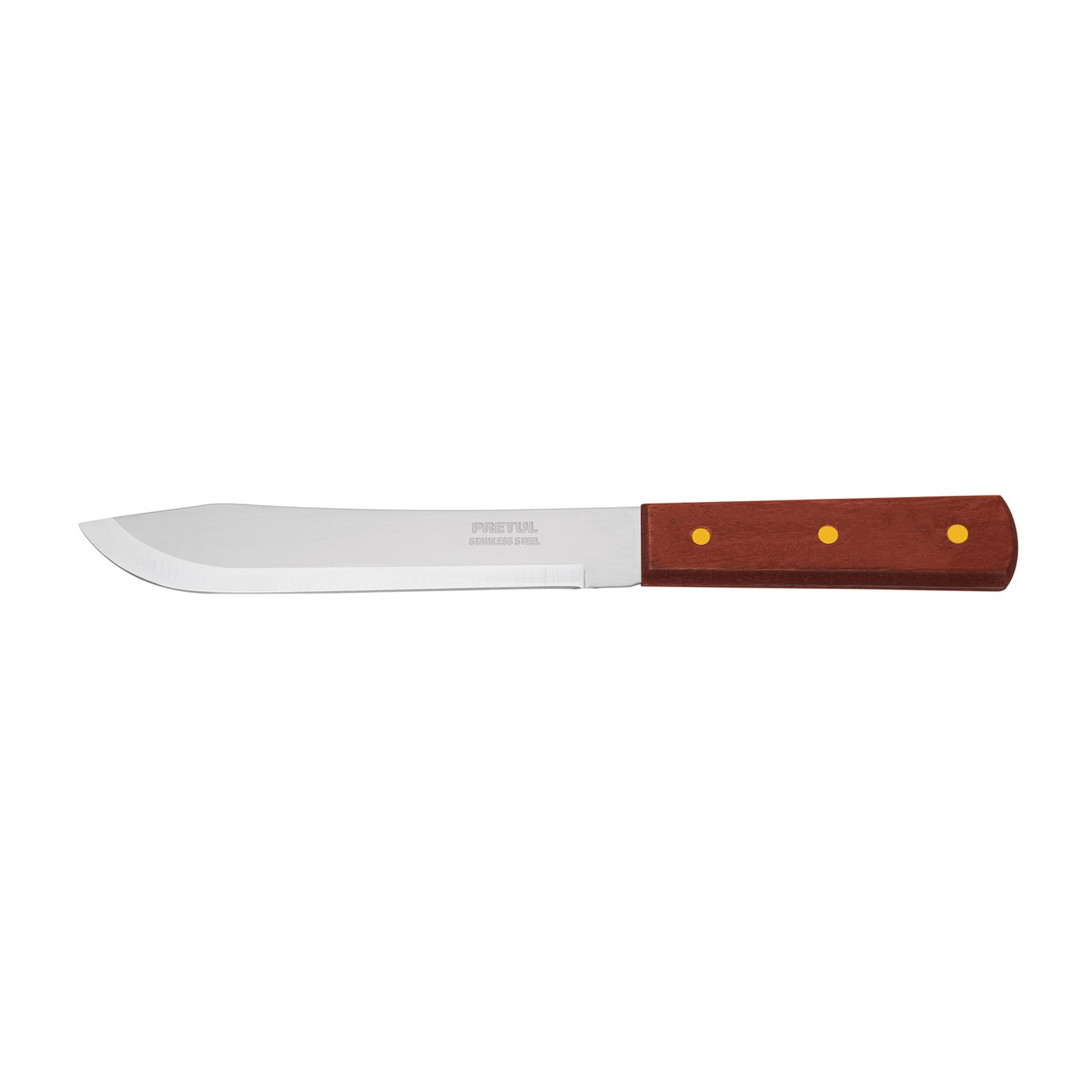 CUCHILLO CEBOLLERO 7" MGO MADERA CUCH-M70 PRETUL