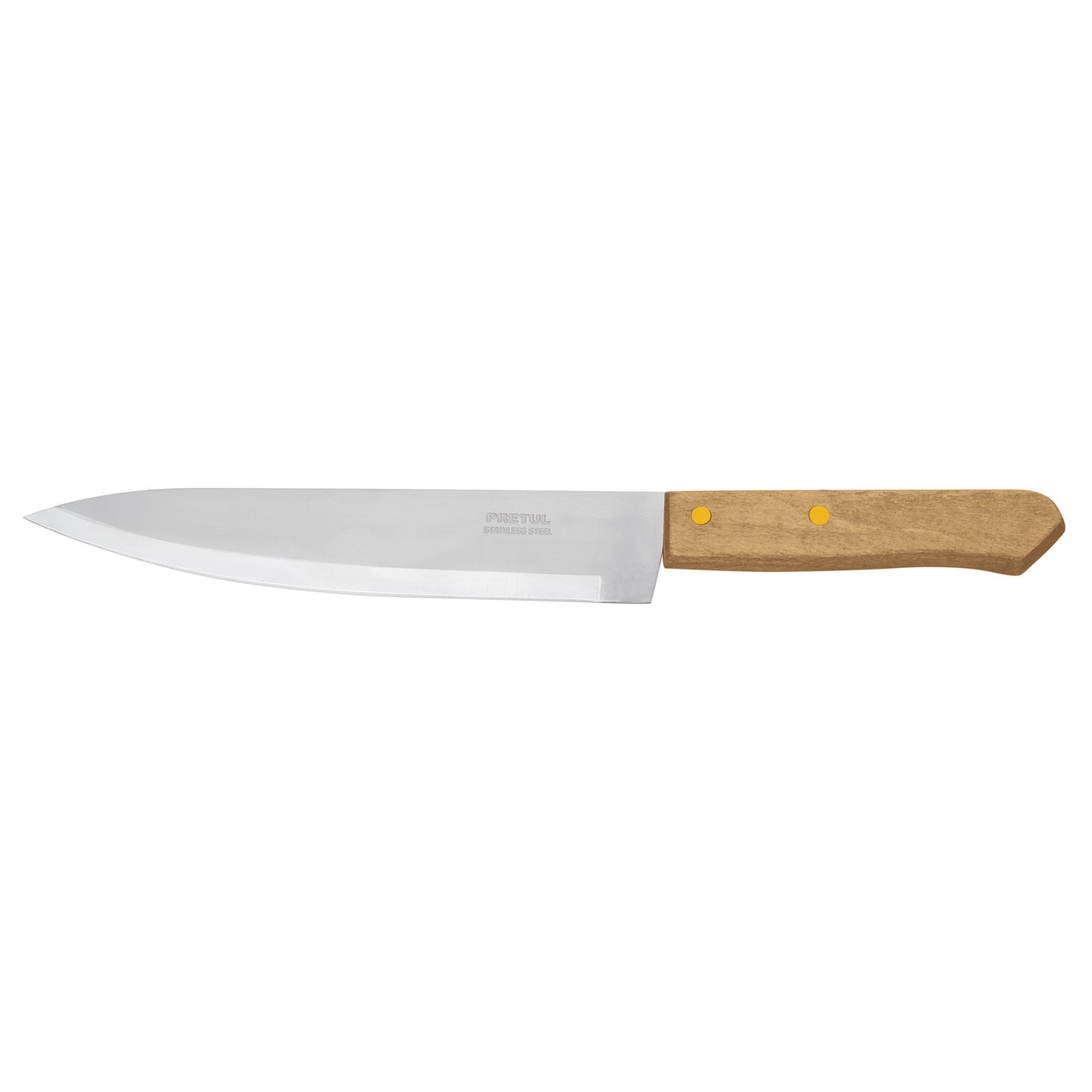 CUCHILLO CHEF 8" MGO MADERA CUCH-M81 PRETUL