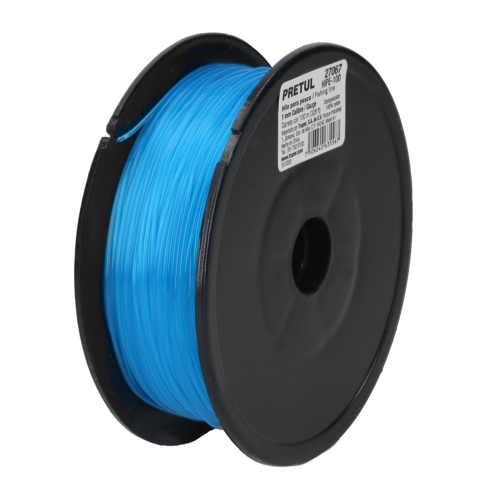 CUERDA P/PESCA 100M 1.00MM HIPE-100 PRETUL