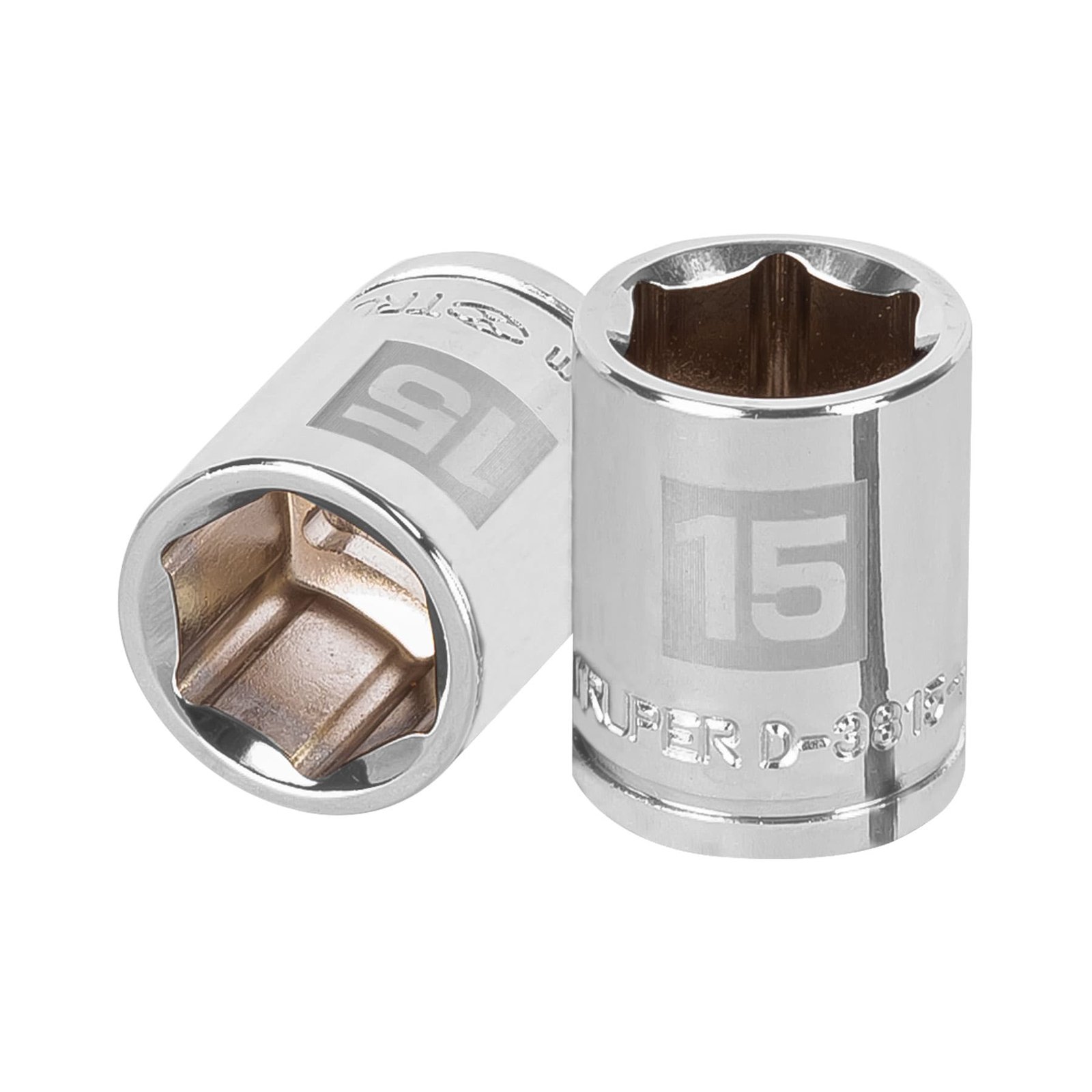 CUBO ESPIGA CUADRO 3/8"DE 15MM D-3815-HM TRUPER