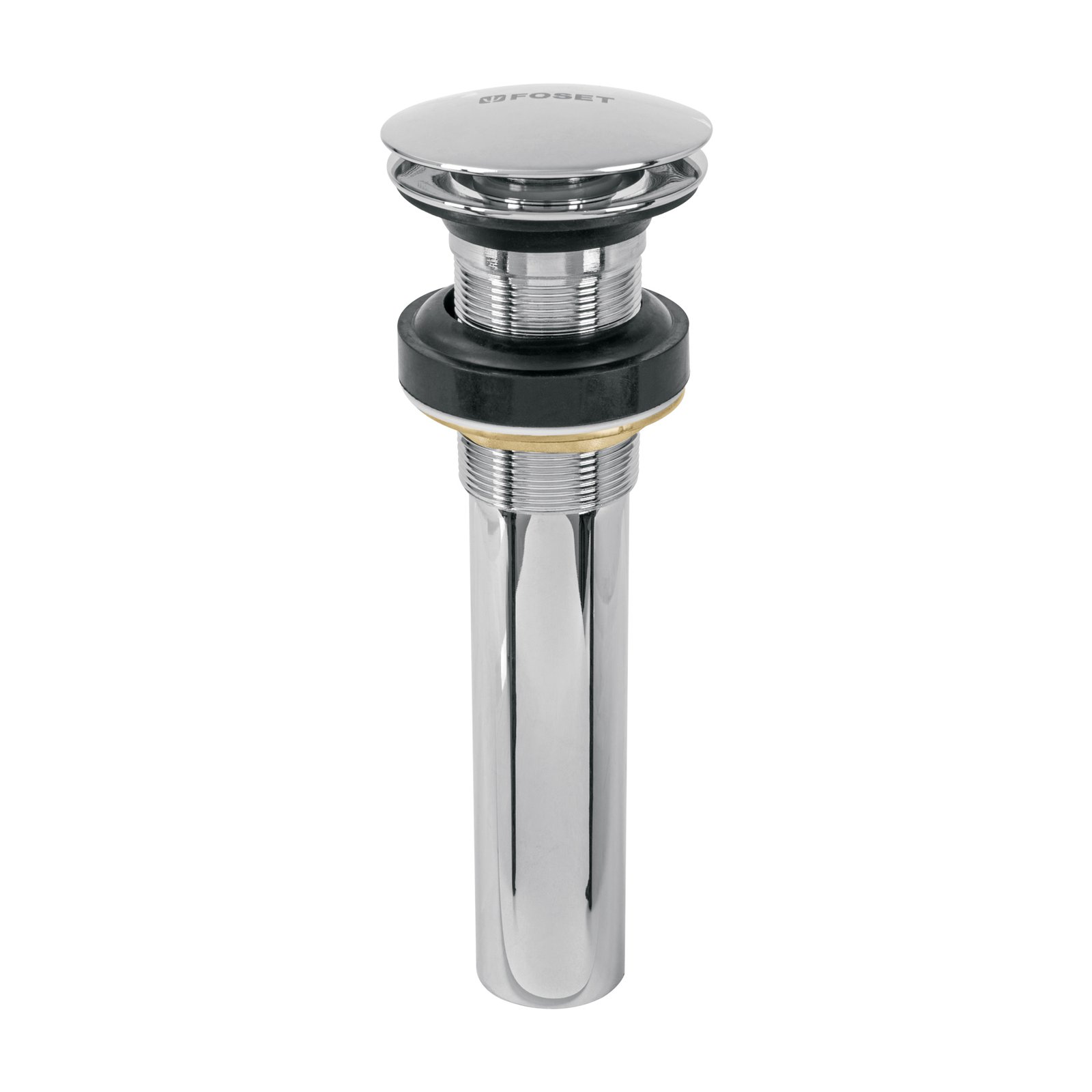 DESAGÜE P/LAVABO T/HONGO CROMO S/REB CE-226S FOSET
