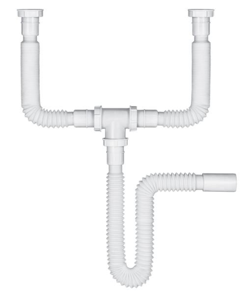 DESAGUE FLEXIBLE DOBLE 1-1/2" CED-12 FOSET
