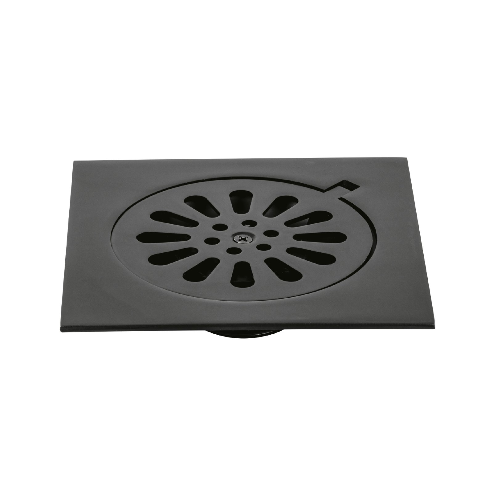 DESAGUE P/BAÑO LATONADO NG MATE 6X6" RS-606M FOSET